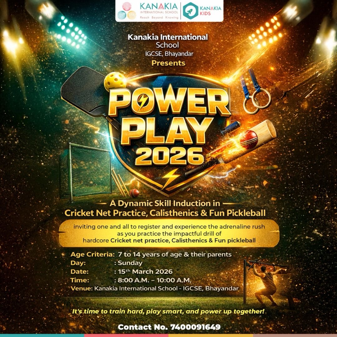 Kanakia International School - IGCSE Facebook ad: Power Play - Presented by Kanakia International School-IGCSE