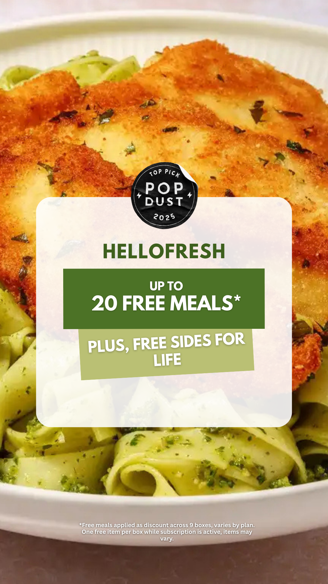 Popdust Facebook ad