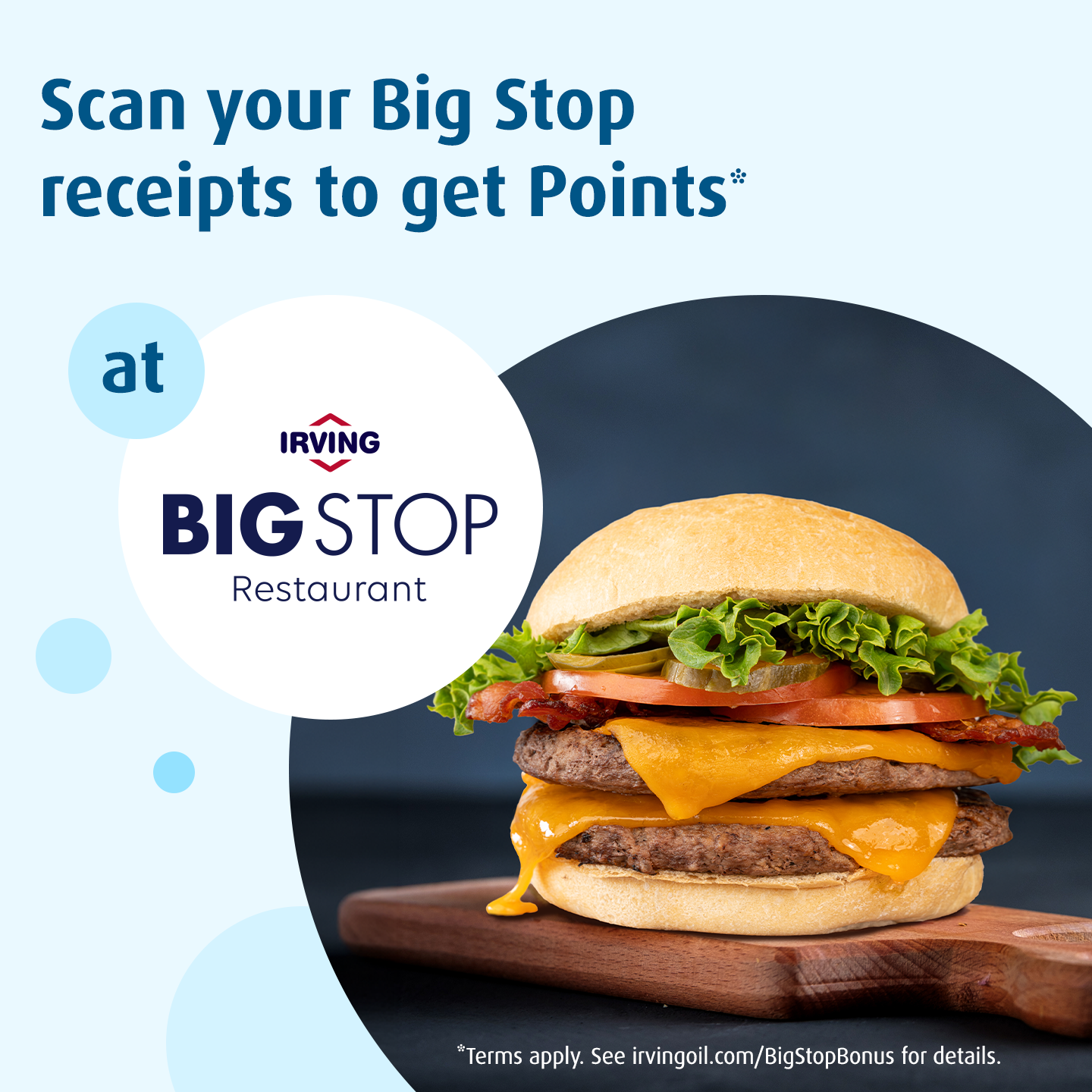 Blue Rewards Facebook ad