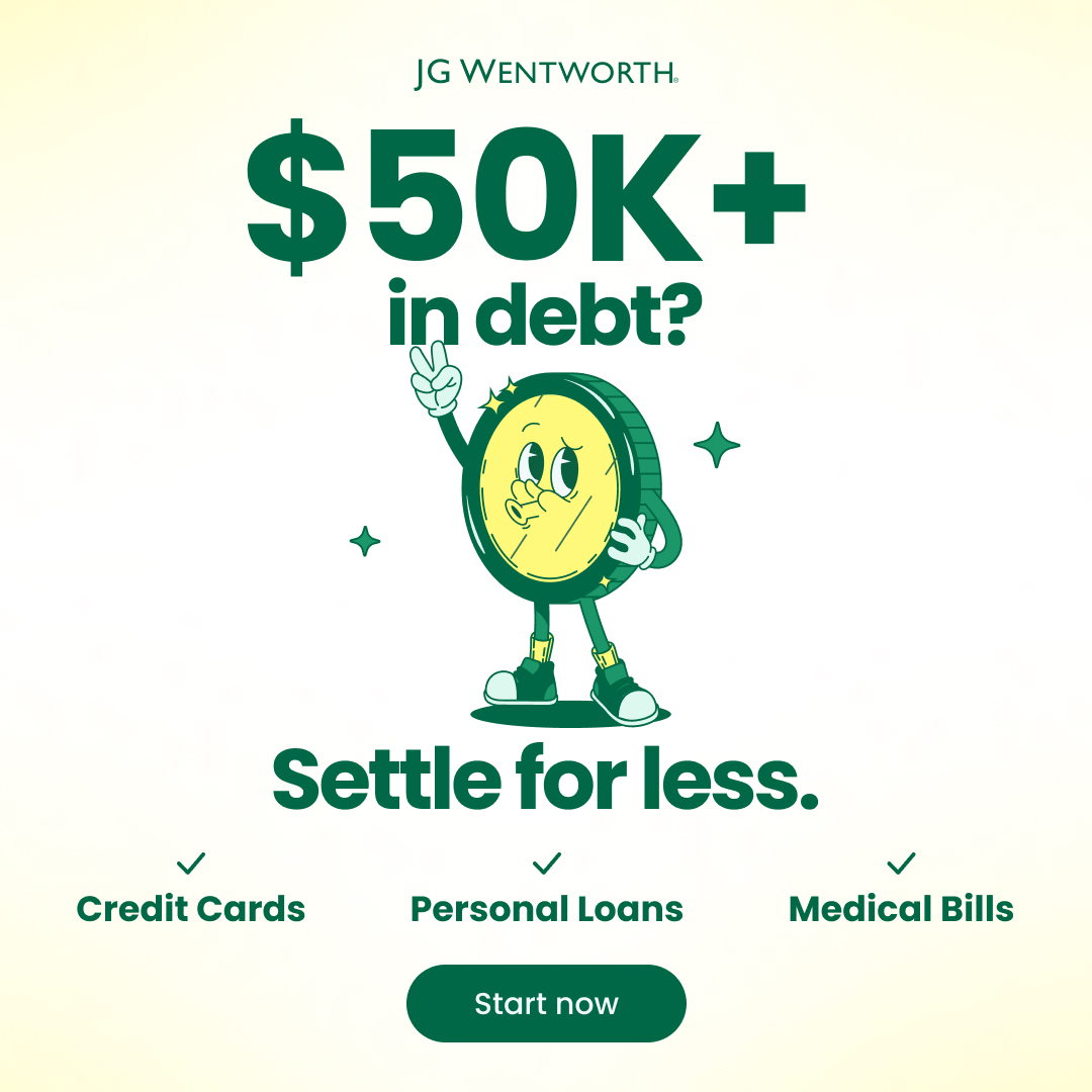 JG Wentworth Facebook ad