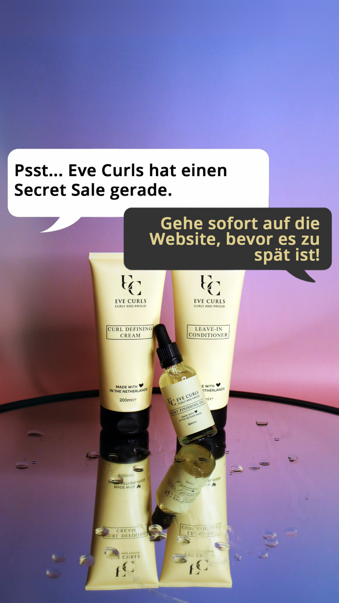 Eve Curls Facebook ad