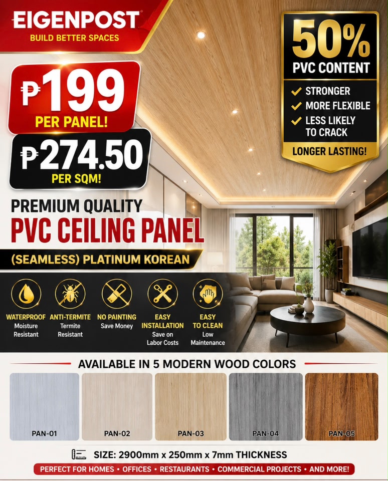 Eigenpost Carpet Tiles SPC WPC and Artificial Grass - PH Facebook ad