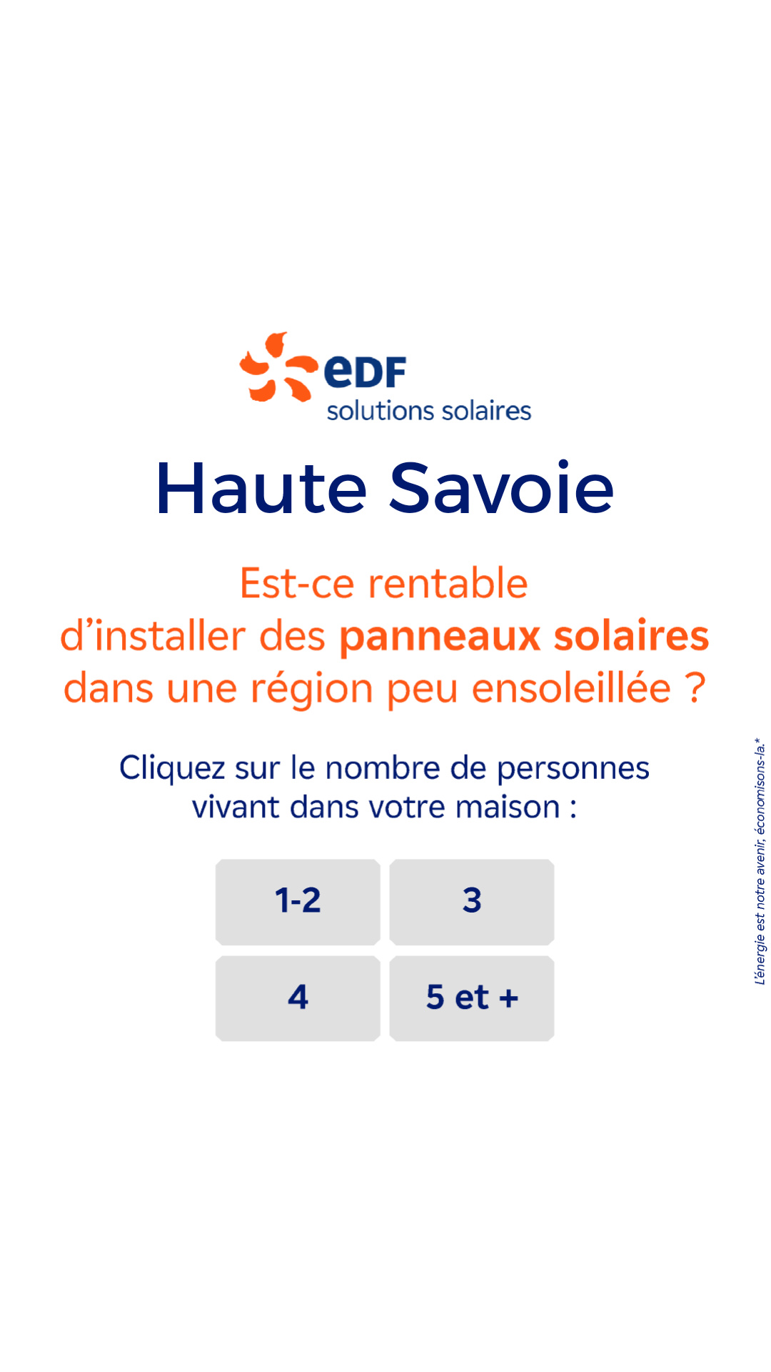 Mes offres EDF solutions solaires Facebook ad