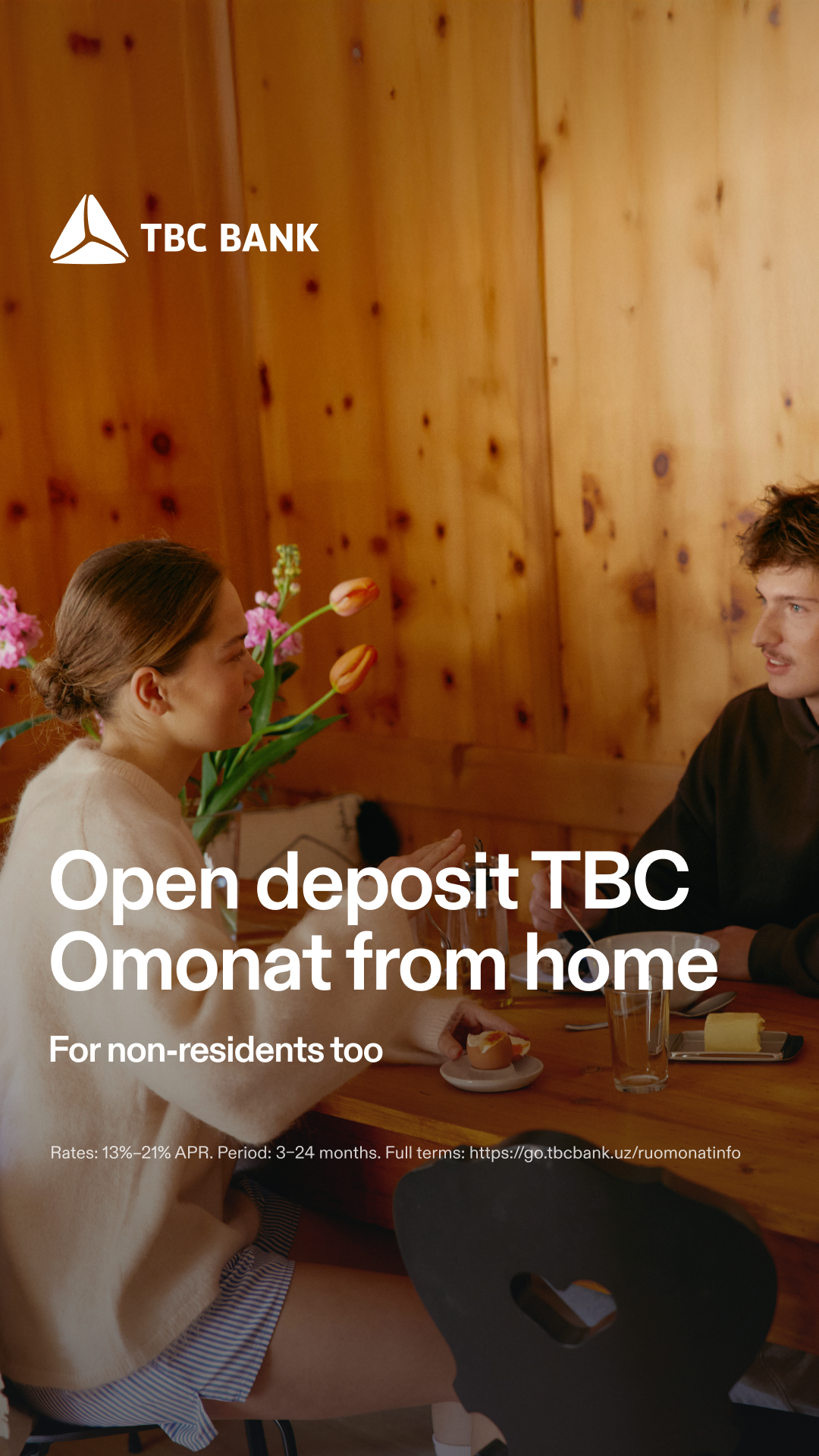 TBC UZ Facebook ad