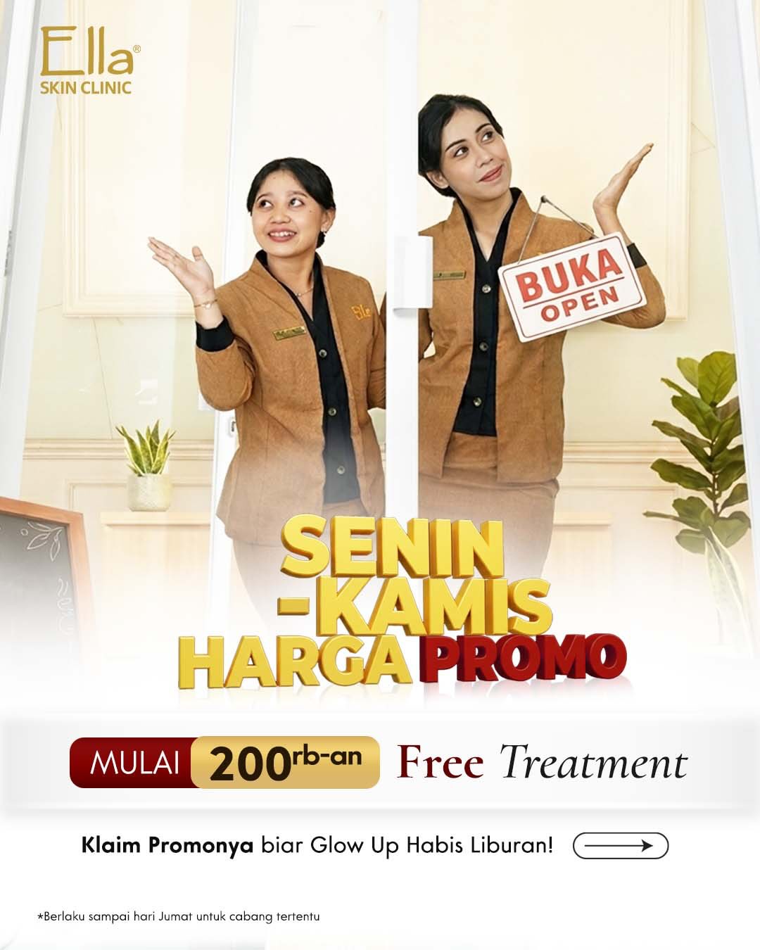 Ella Skin Clinic Facebook ad