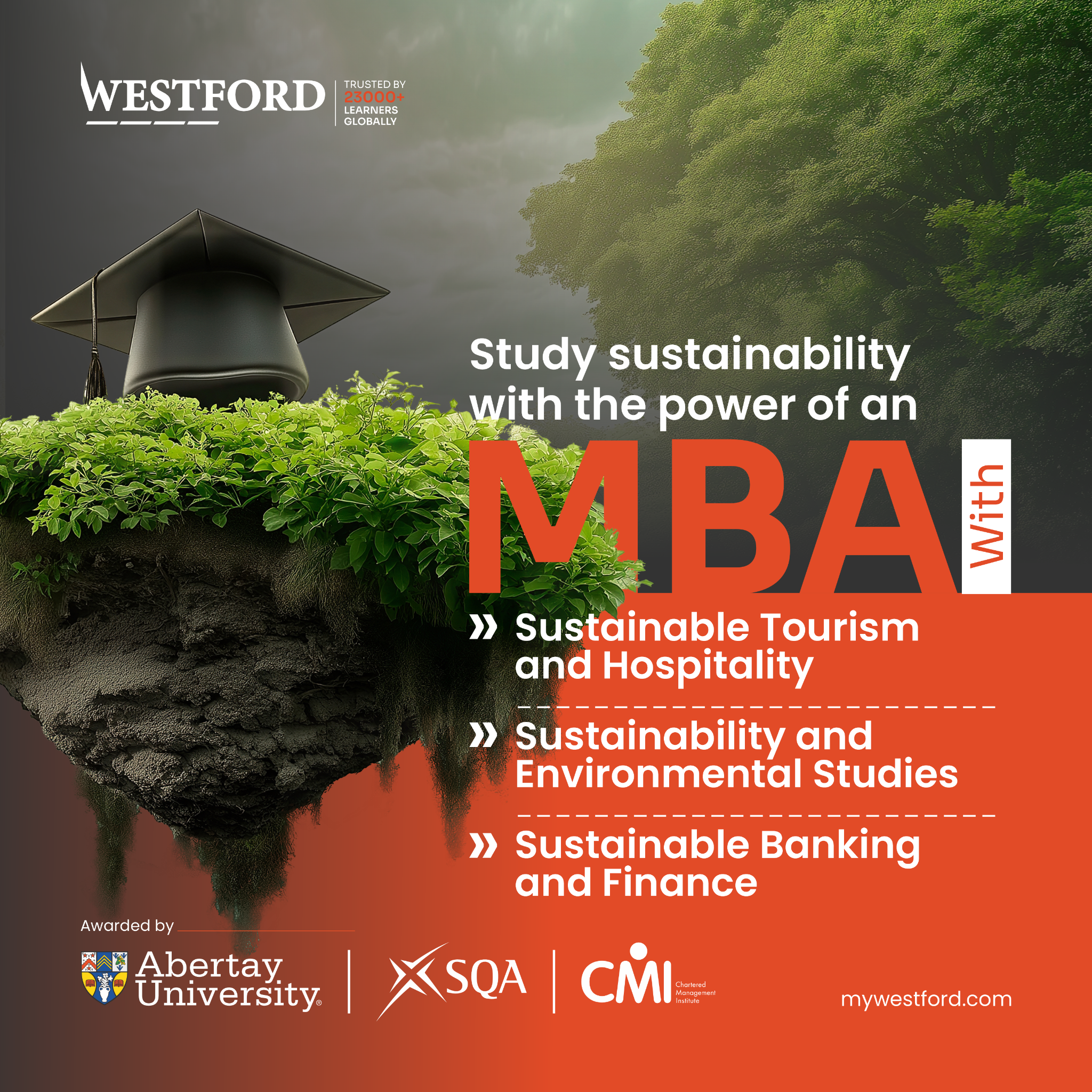 Westford Global Education Facebook ad