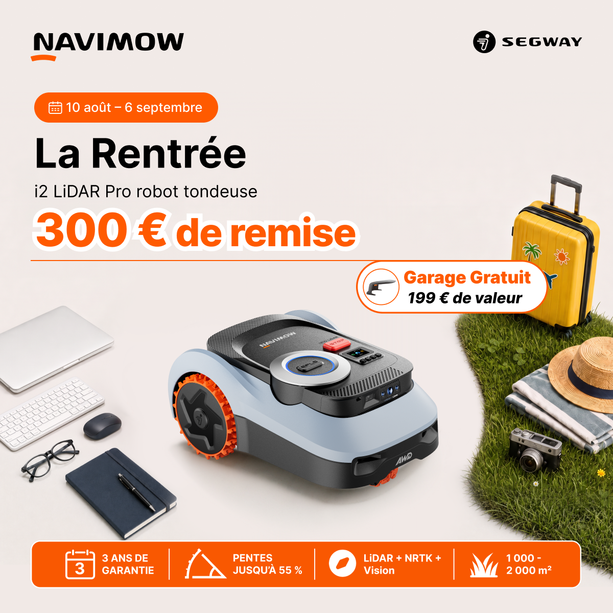 Segway Navimow FR Facebook ad