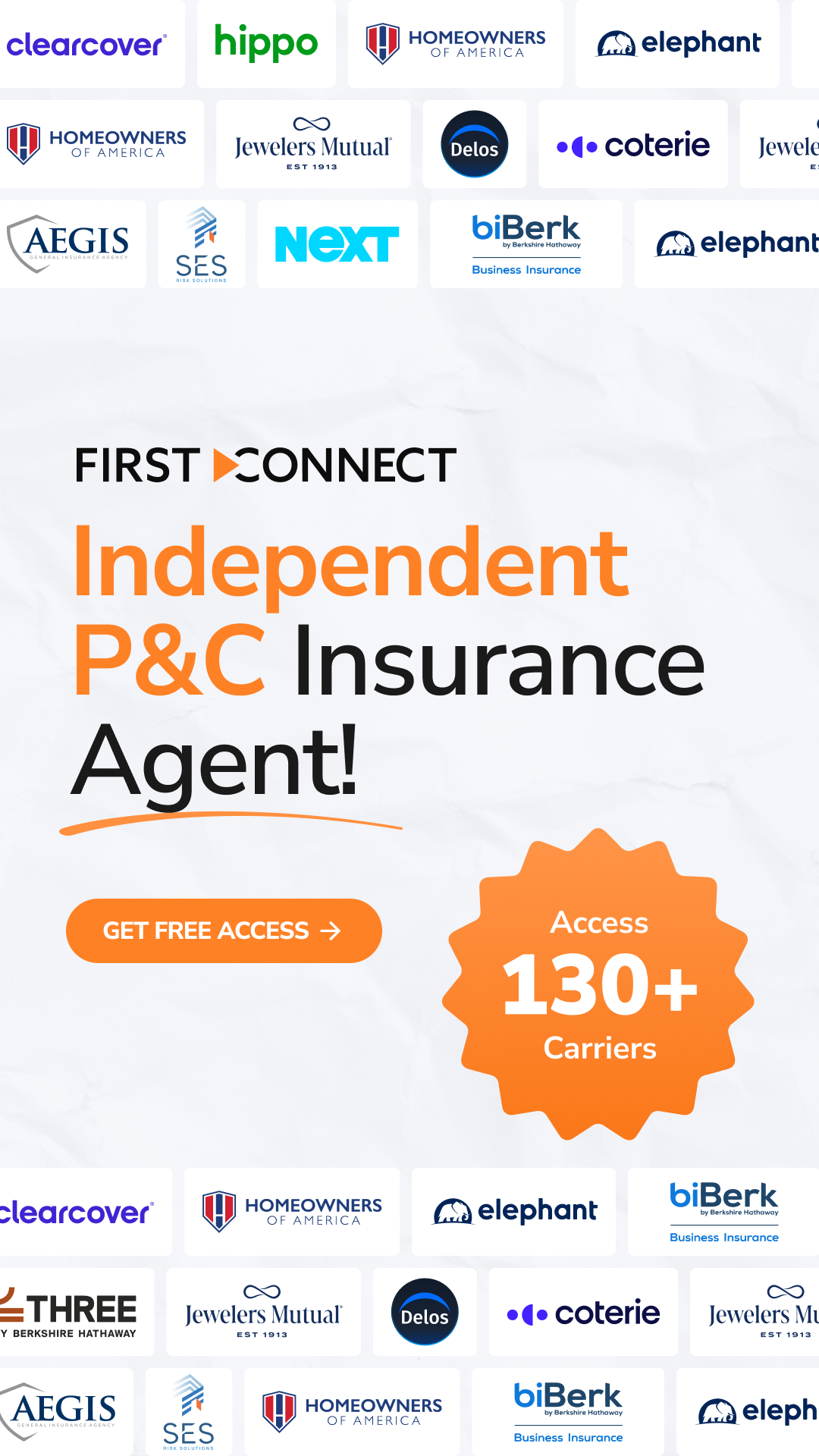 First Connect Facebook ad