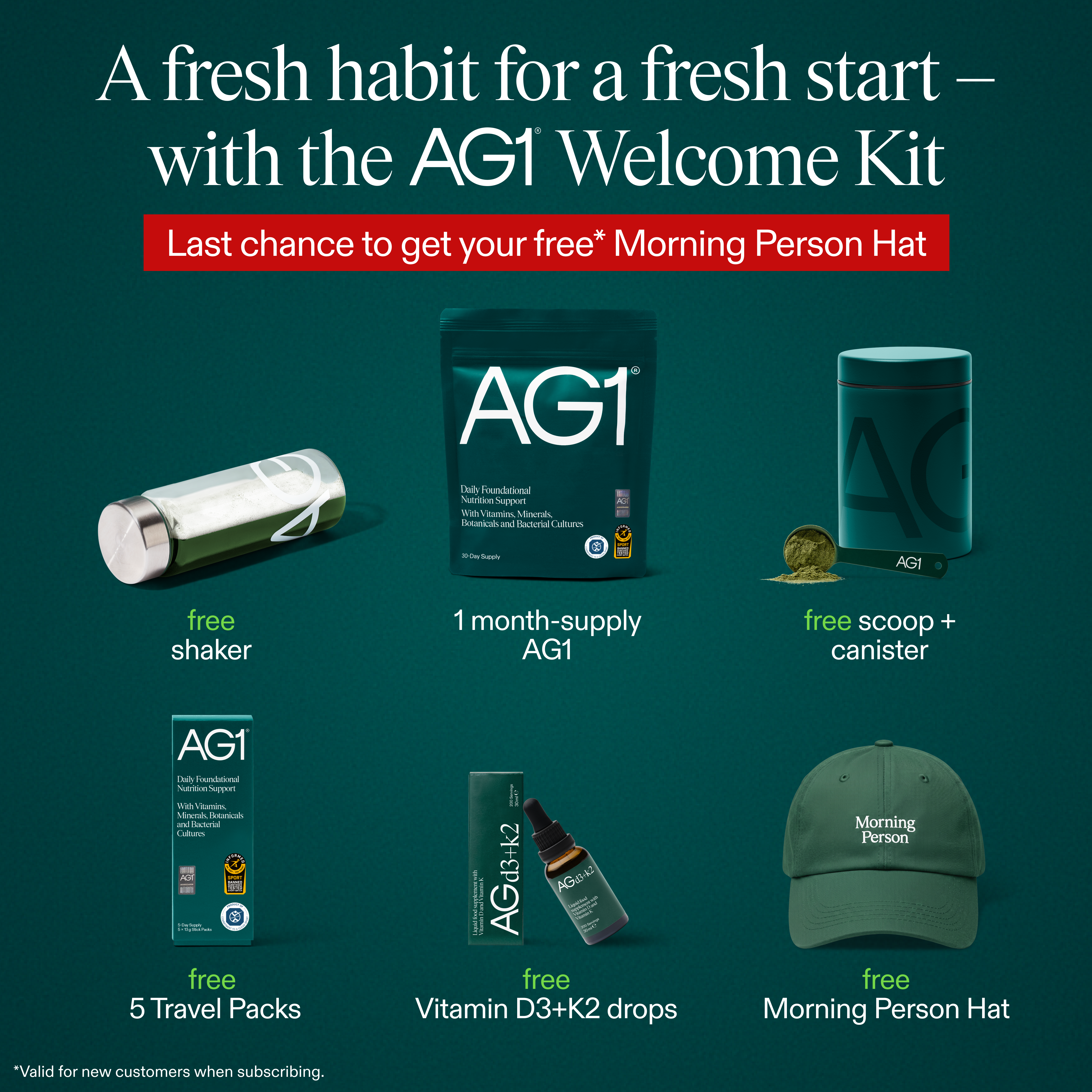 AG1 by Athletic Greens Facebook ad