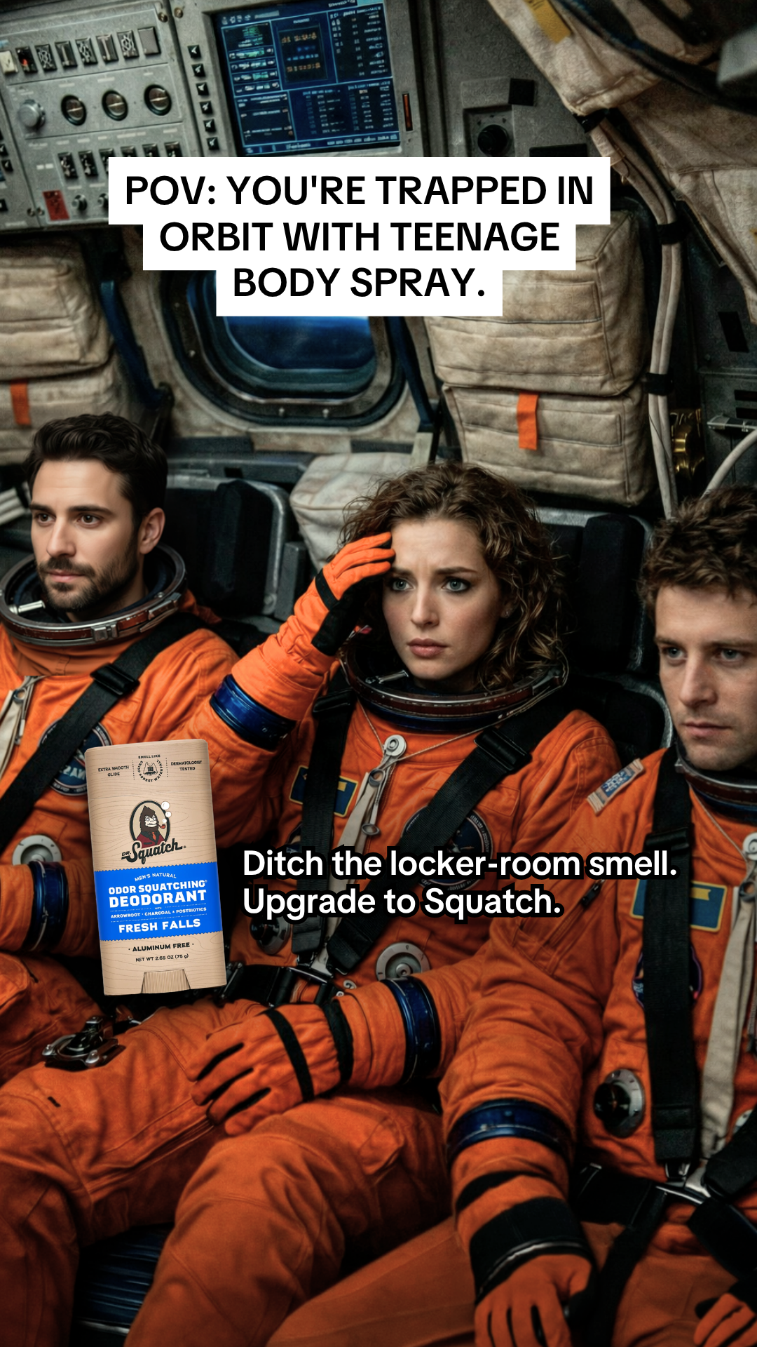 Dr. Squatch Facebook ad