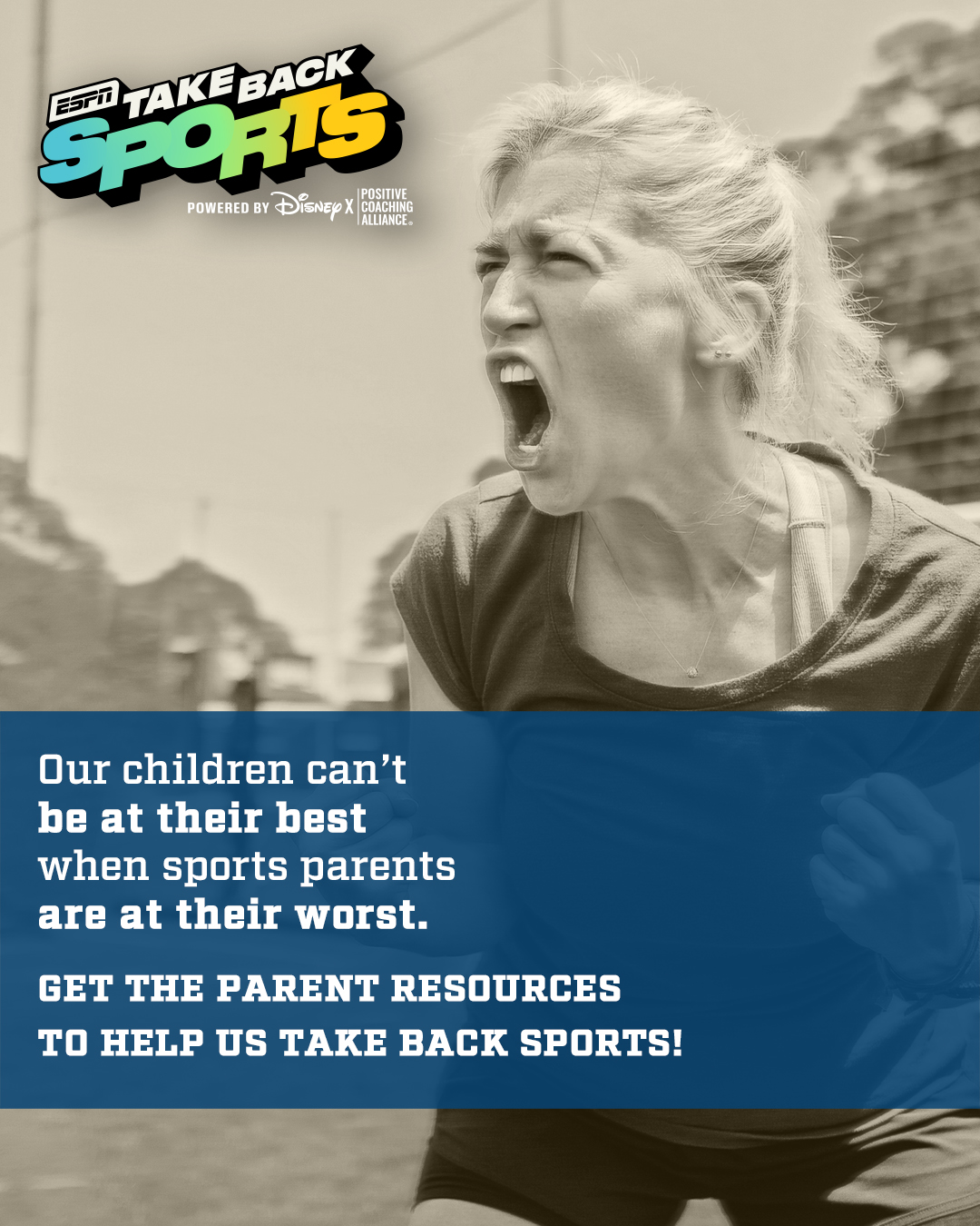 Positive Coaching Alliance Facebook ad
