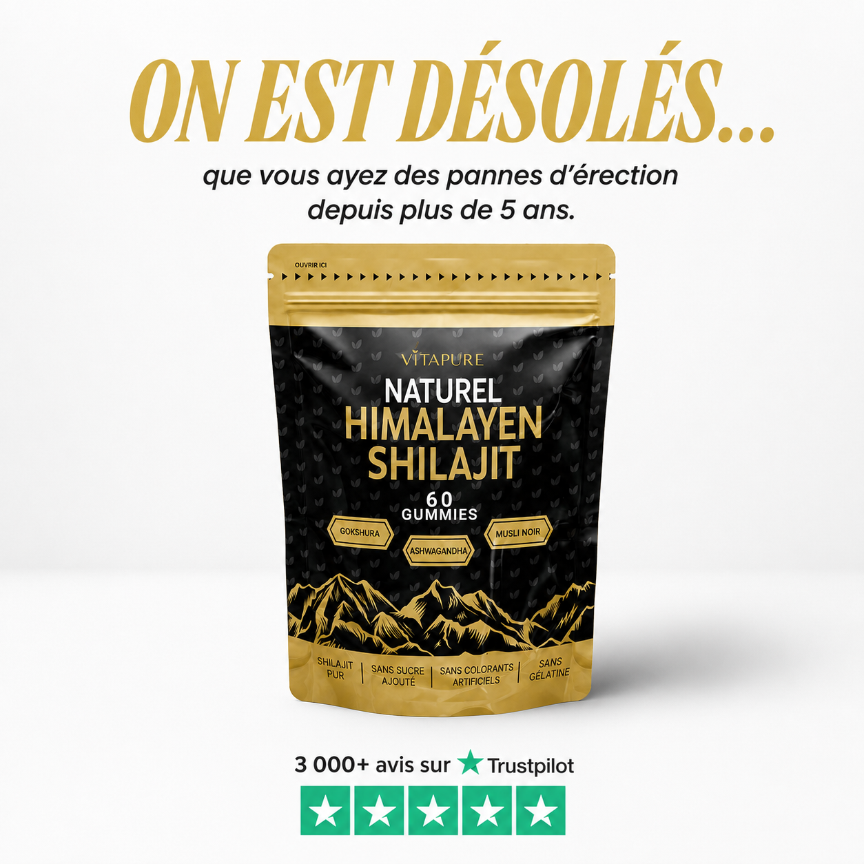 Santé Masculine Facebook ad