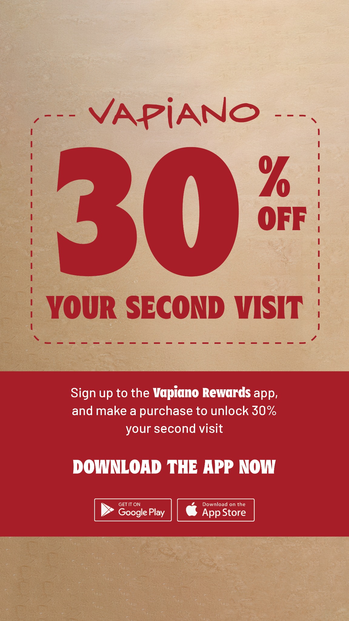 Vapiano Australia Facebook ad