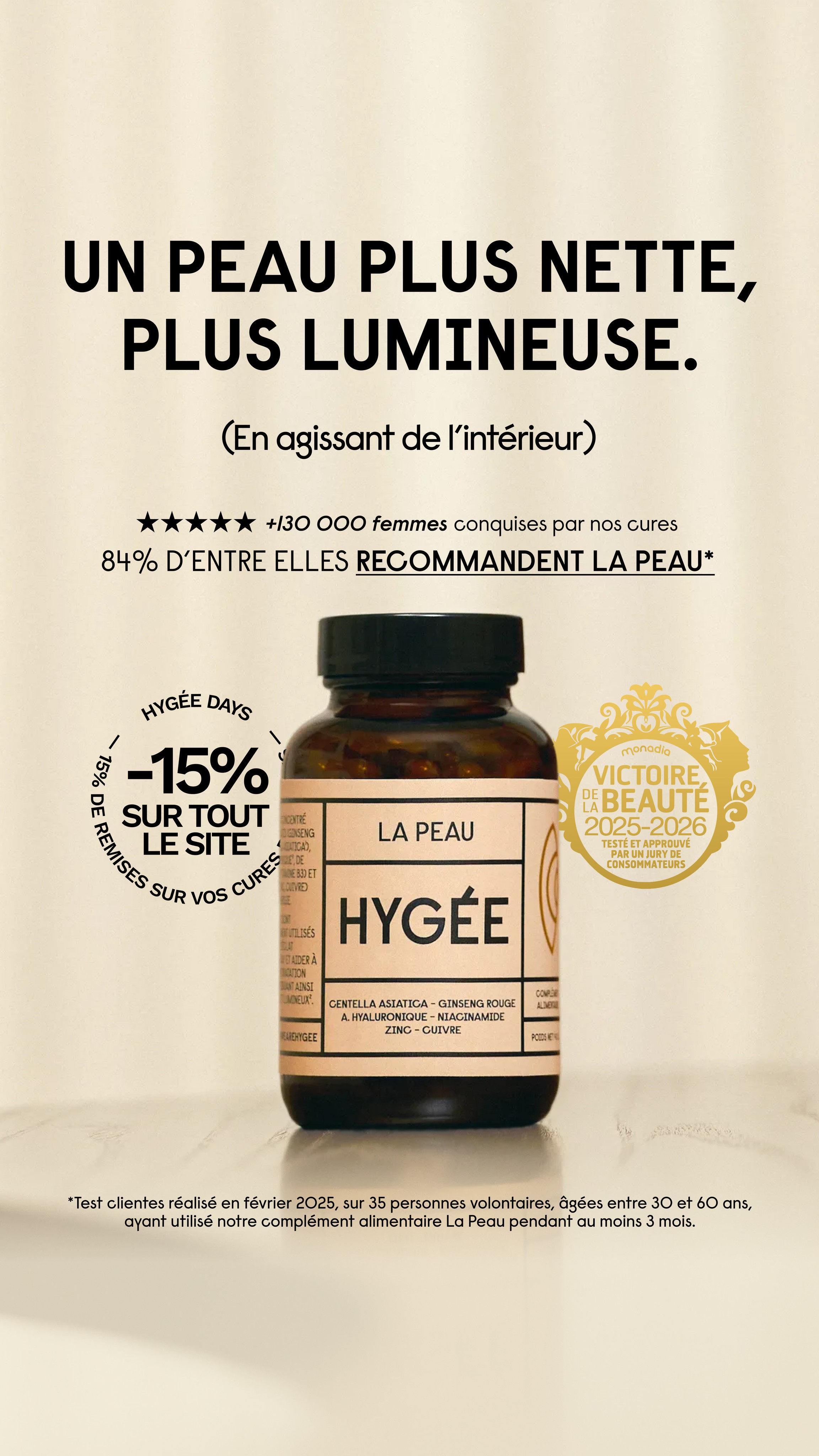 HYGÉE Facebook ad