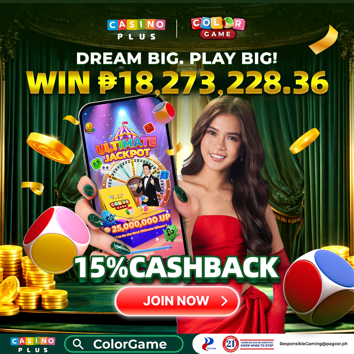 Casino Plus PH Facebook ad