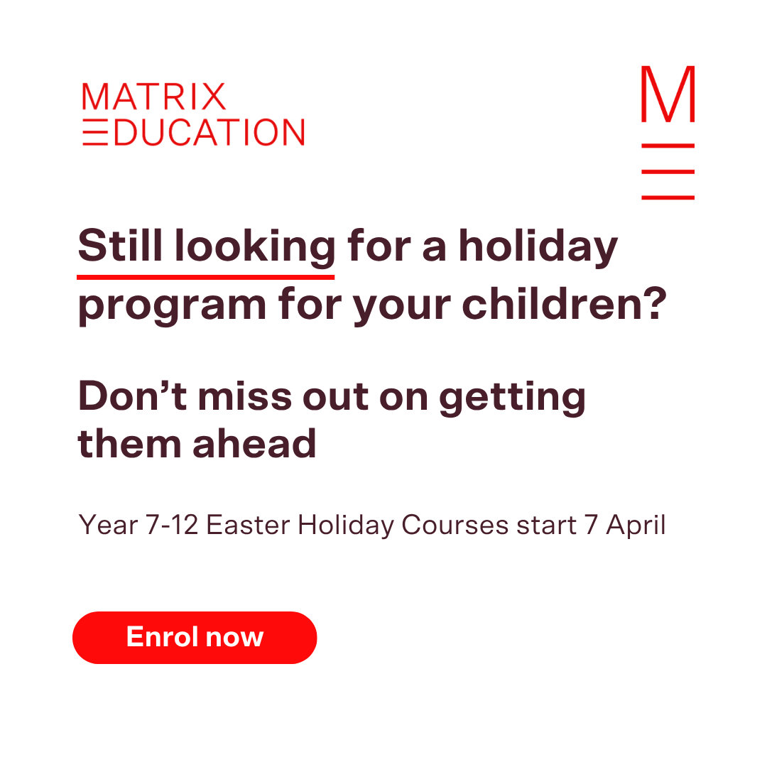 Matrix Education Facebook ad