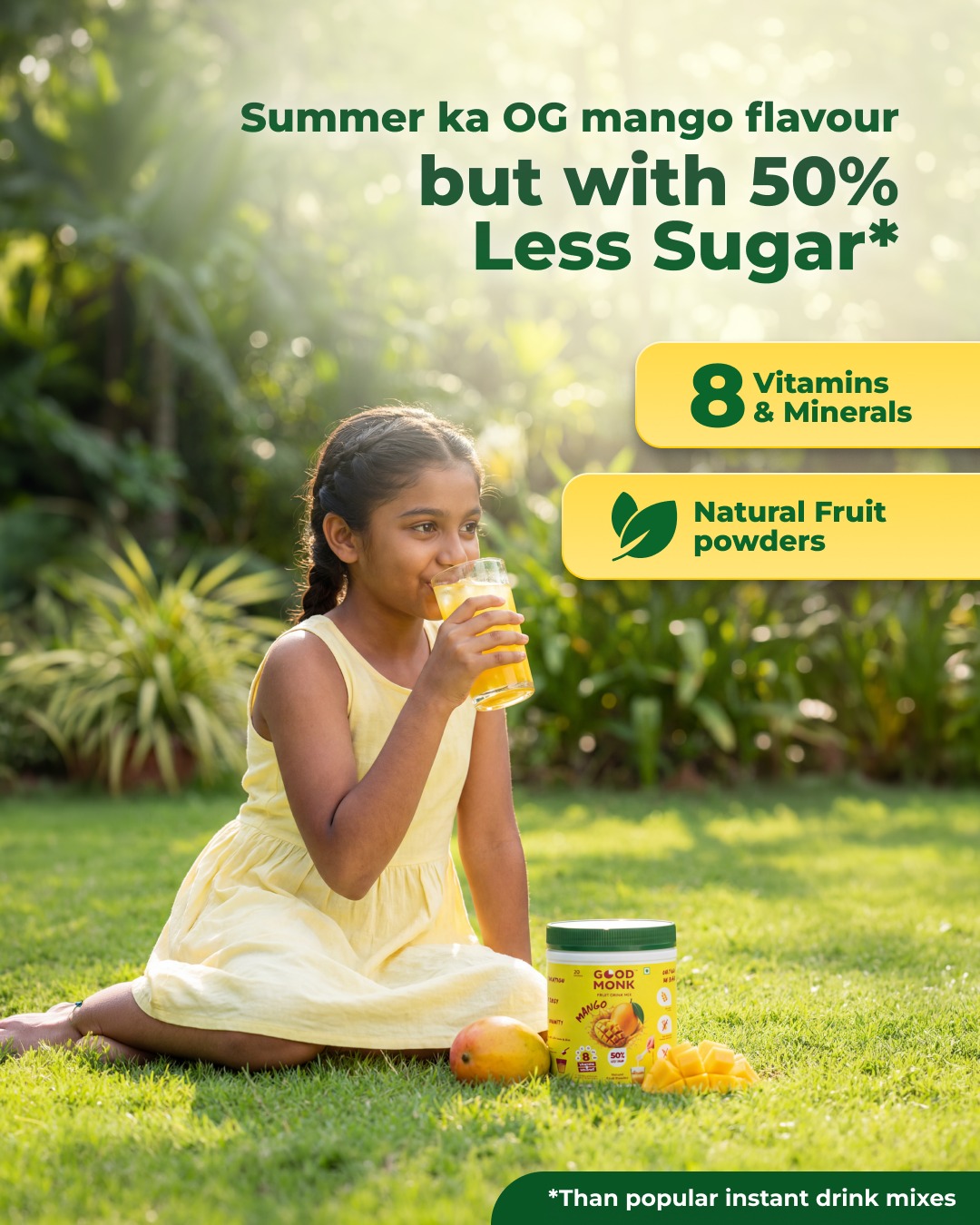 Good Monk Nutrition Facebook ad
