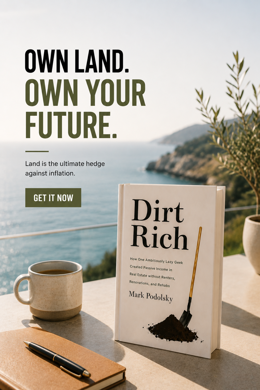 The Land Geek Facebook ad