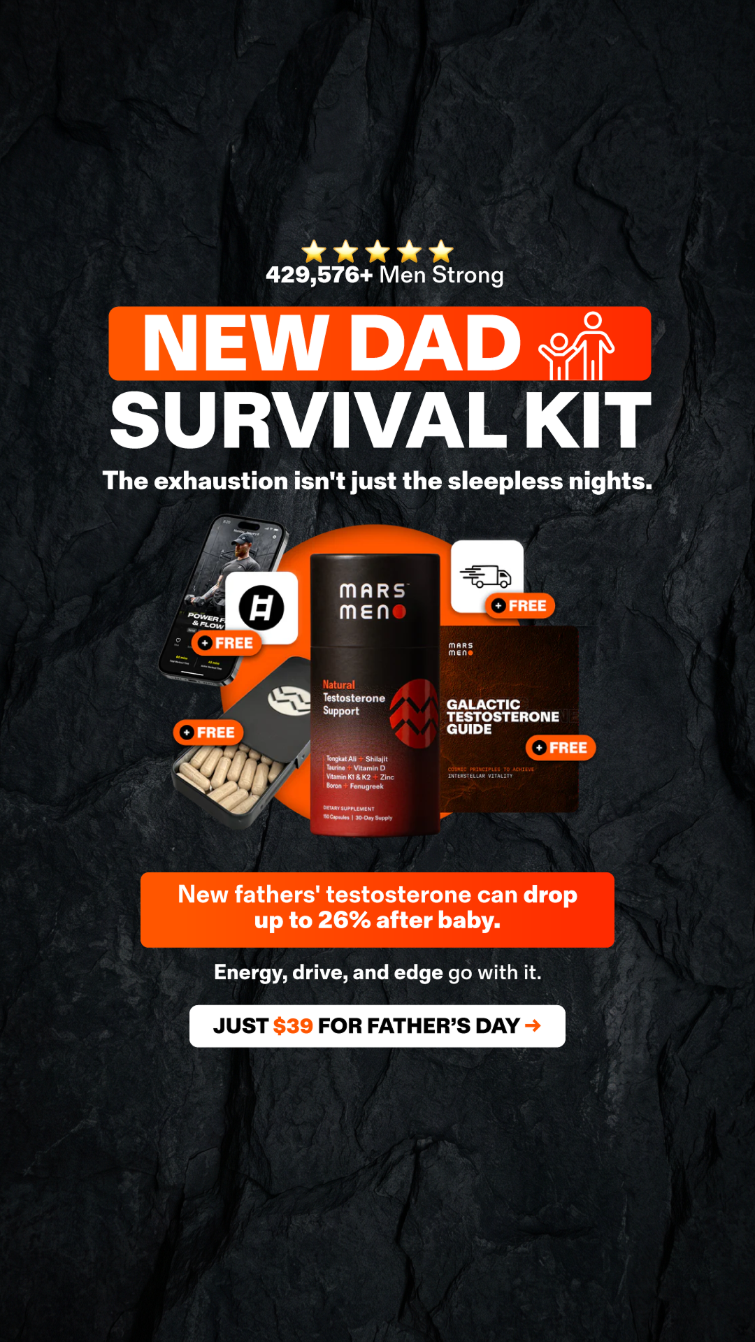 Mars Men Facebook ad