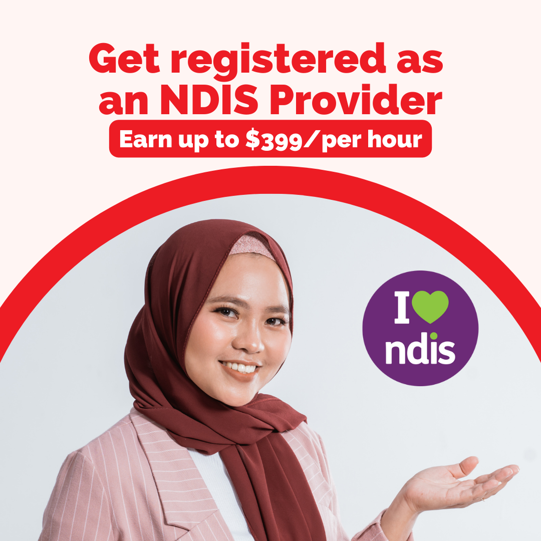 National Consultants Facebook ad: Start your NDIS business today