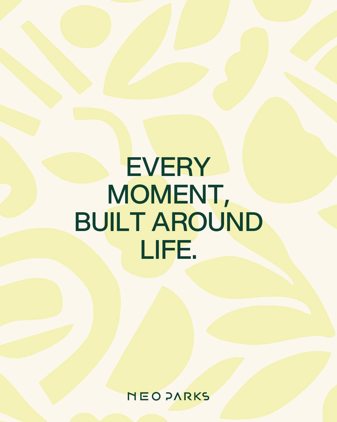 Wadi Degla Developments Facebook ad: Every moment is built around Neo Club.