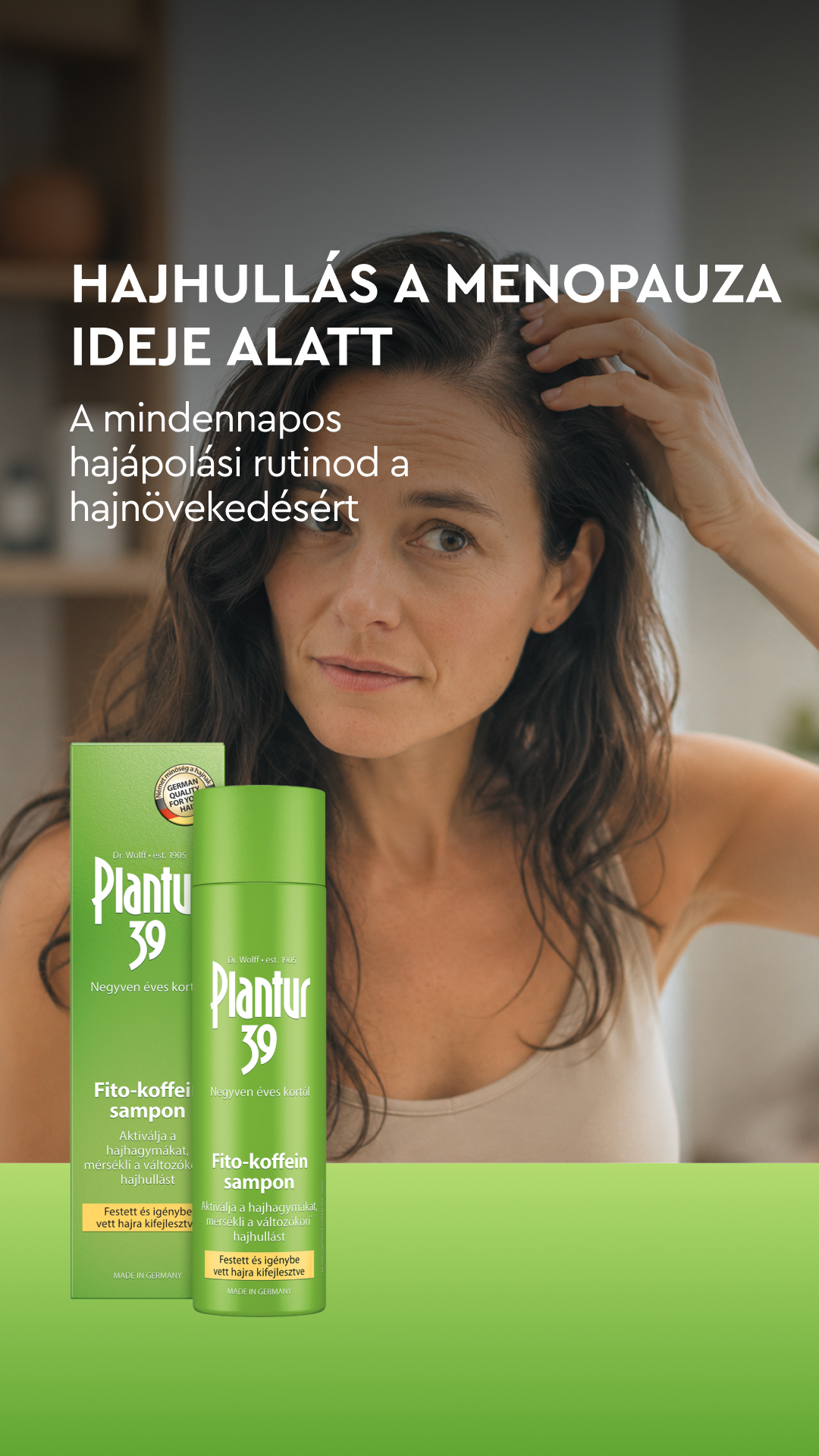 Plantur Facebook ad: Ne hagyd, hogy a menopauza megviselje a hajadat!
