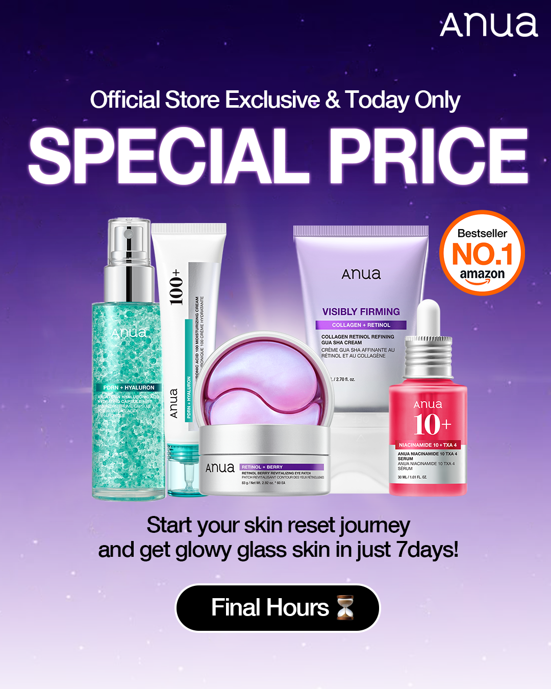 ANUA_Global Facebook ad: ENDS TODAY