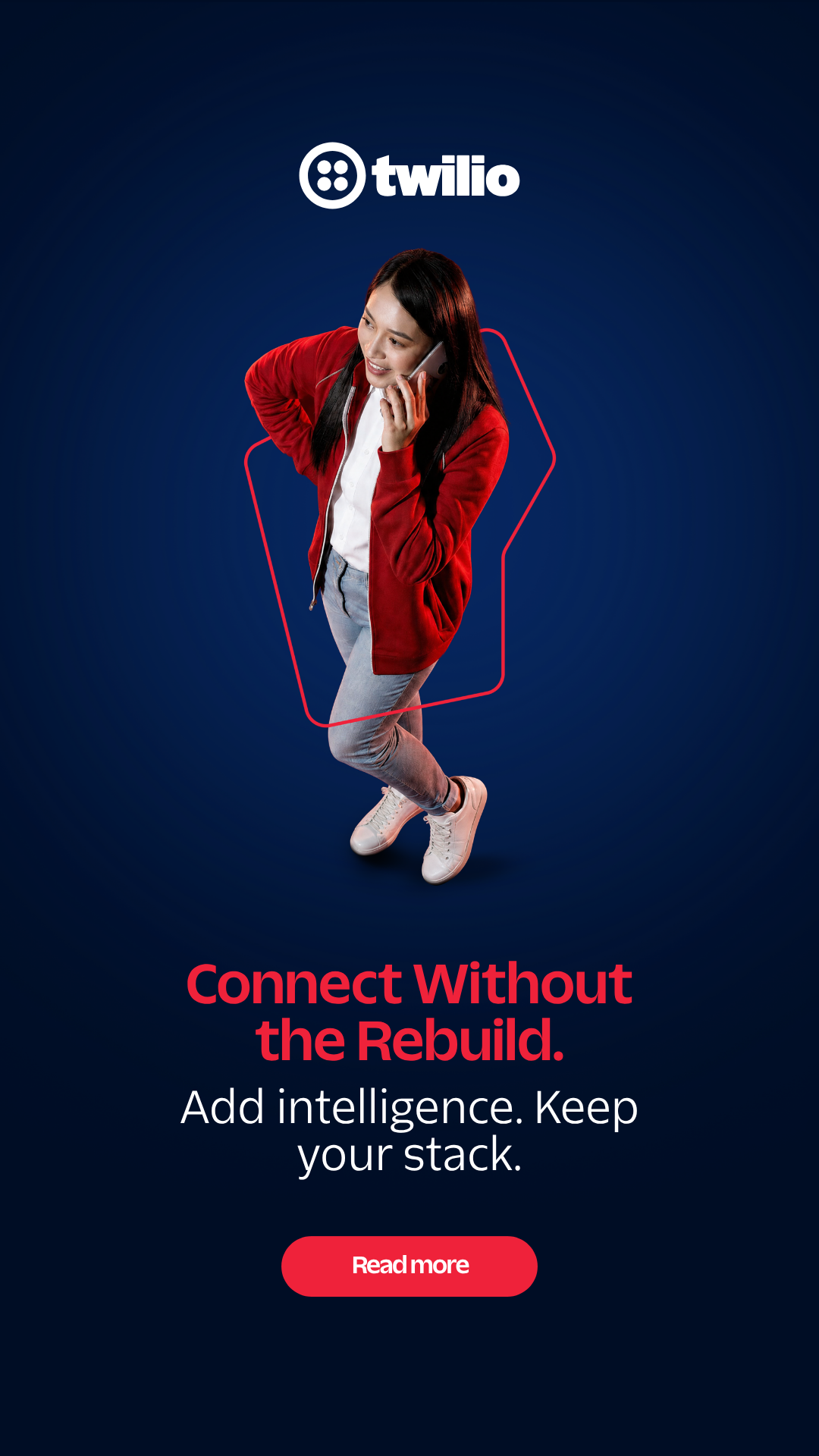 Twilio Facebook ad