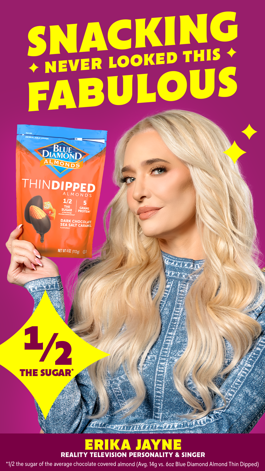 Blue Diamond Almonds Facebook ad from Nov 26, 2025