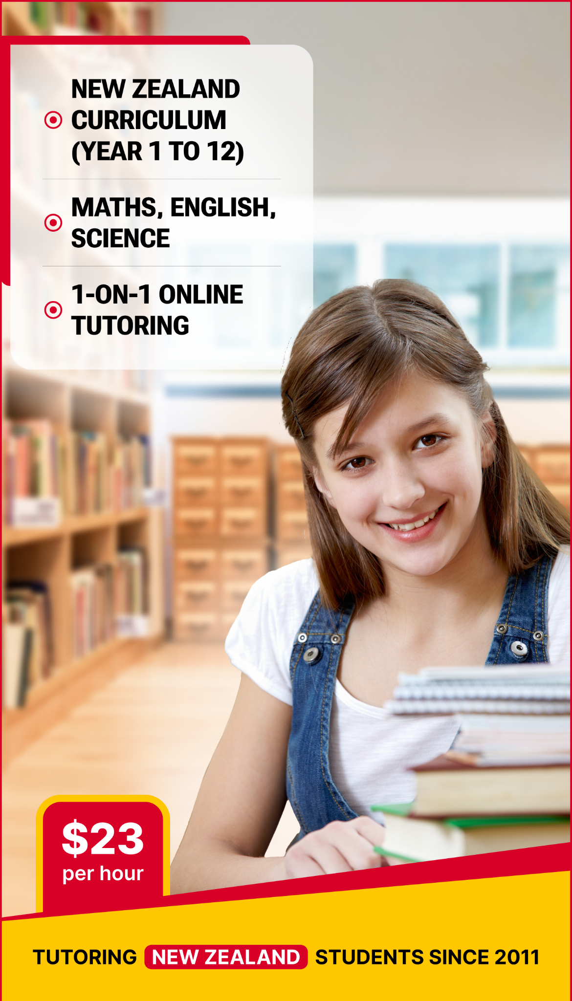 Jaya's Academy Facebook ad