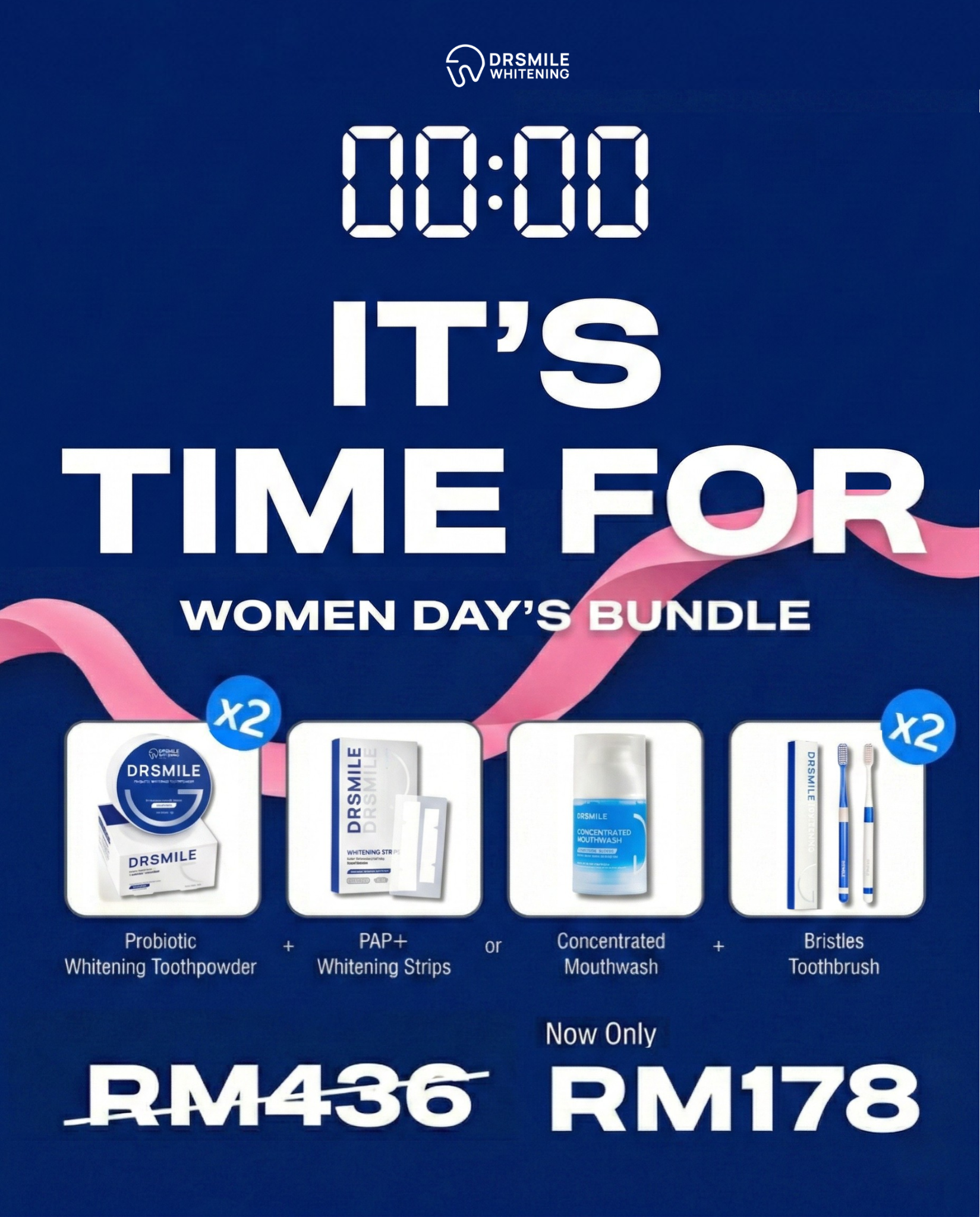 Dr Smile Whitening Solution Facebook ad