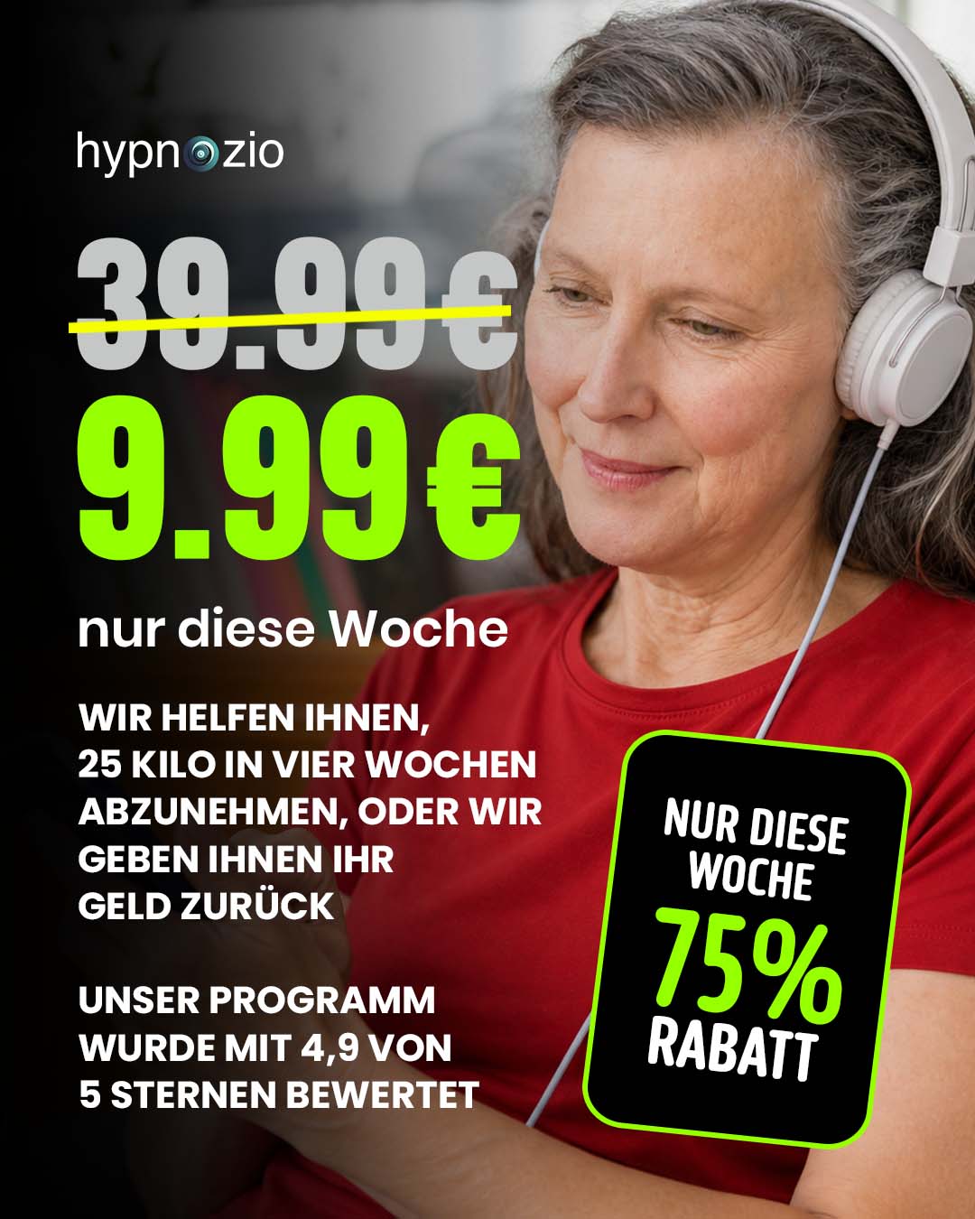 Hypnozio: power of hypnotherapy Facebook ad
