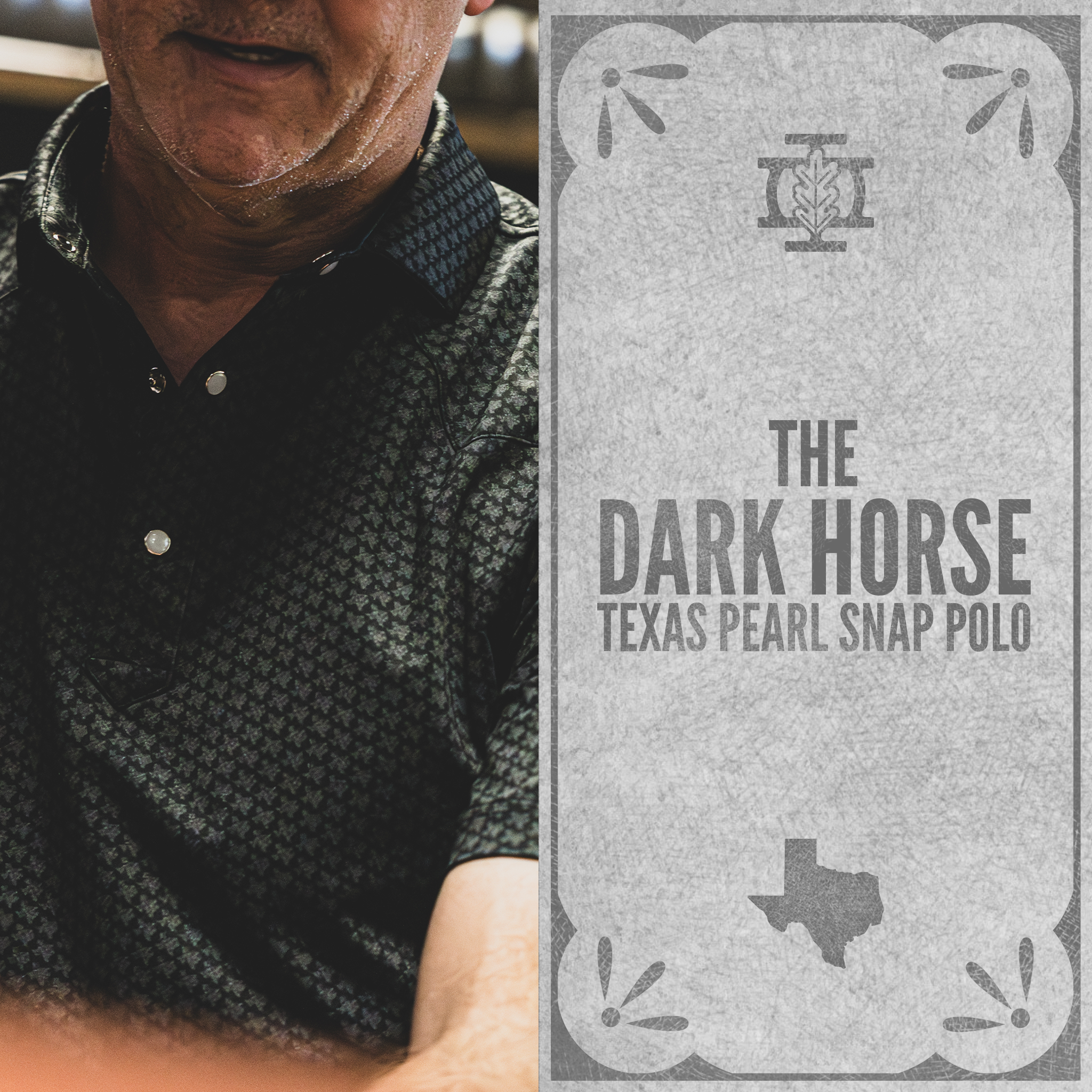 Iron Oak Apparel Co. Facebook ad: Western heritage. Premium feel.