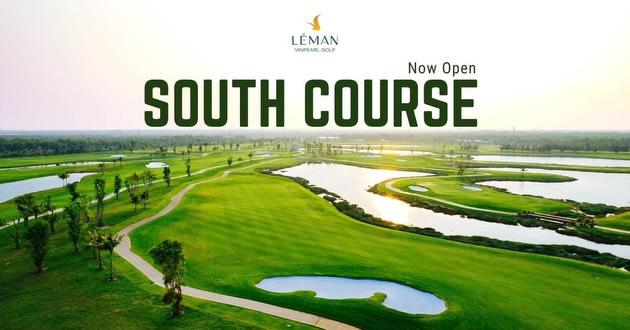 Vinpearl Golf Facebook ad: VINPEARL GOLF LÉMAN OFFICIALLY UNVEILS THE SOUTH COURSE…