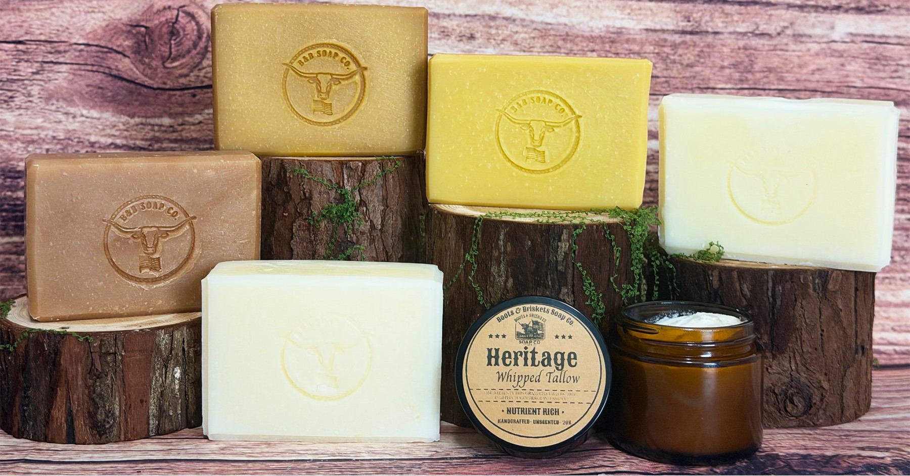 Boots & Briskets Soap Co., LLC Facebook ad from Feb 9, 2026