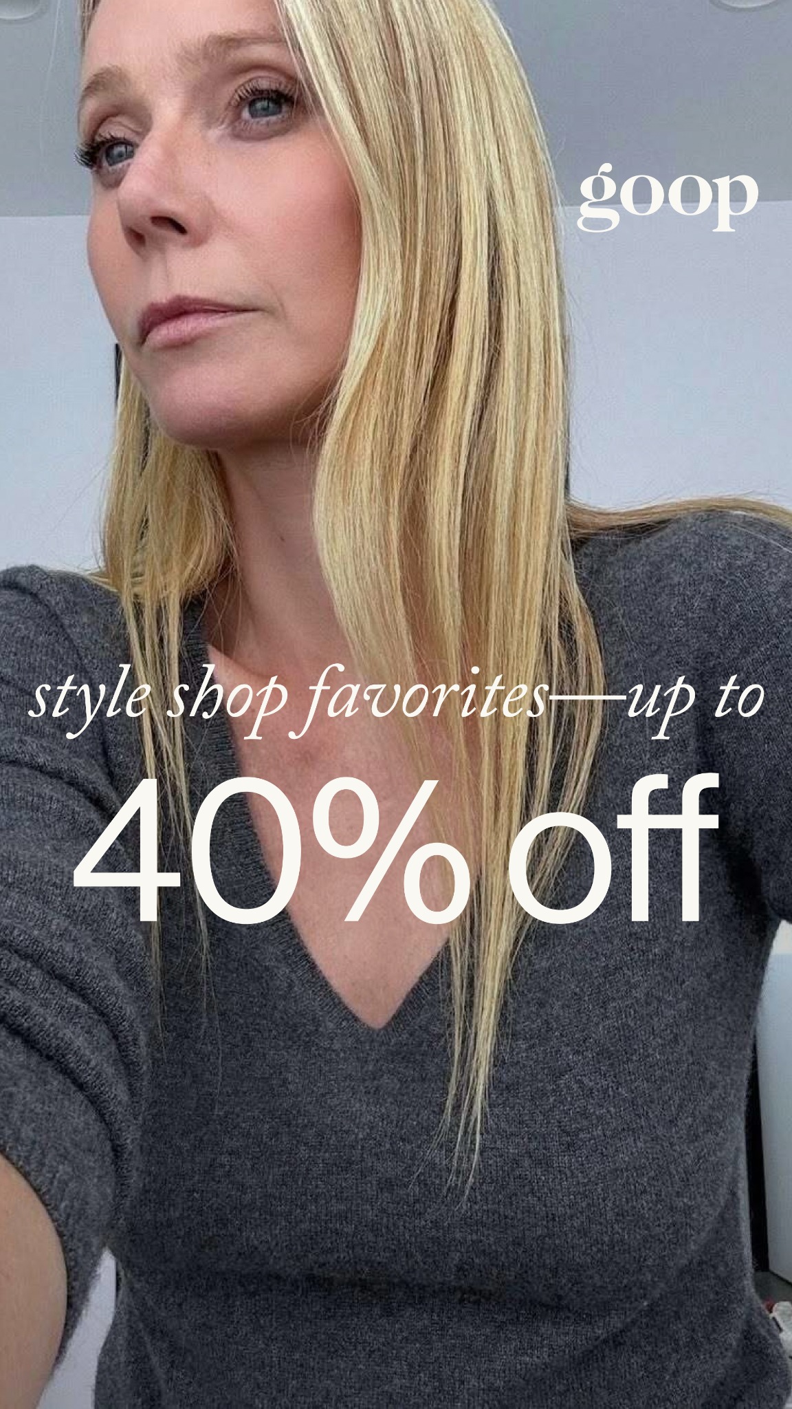 goop Facebook ad