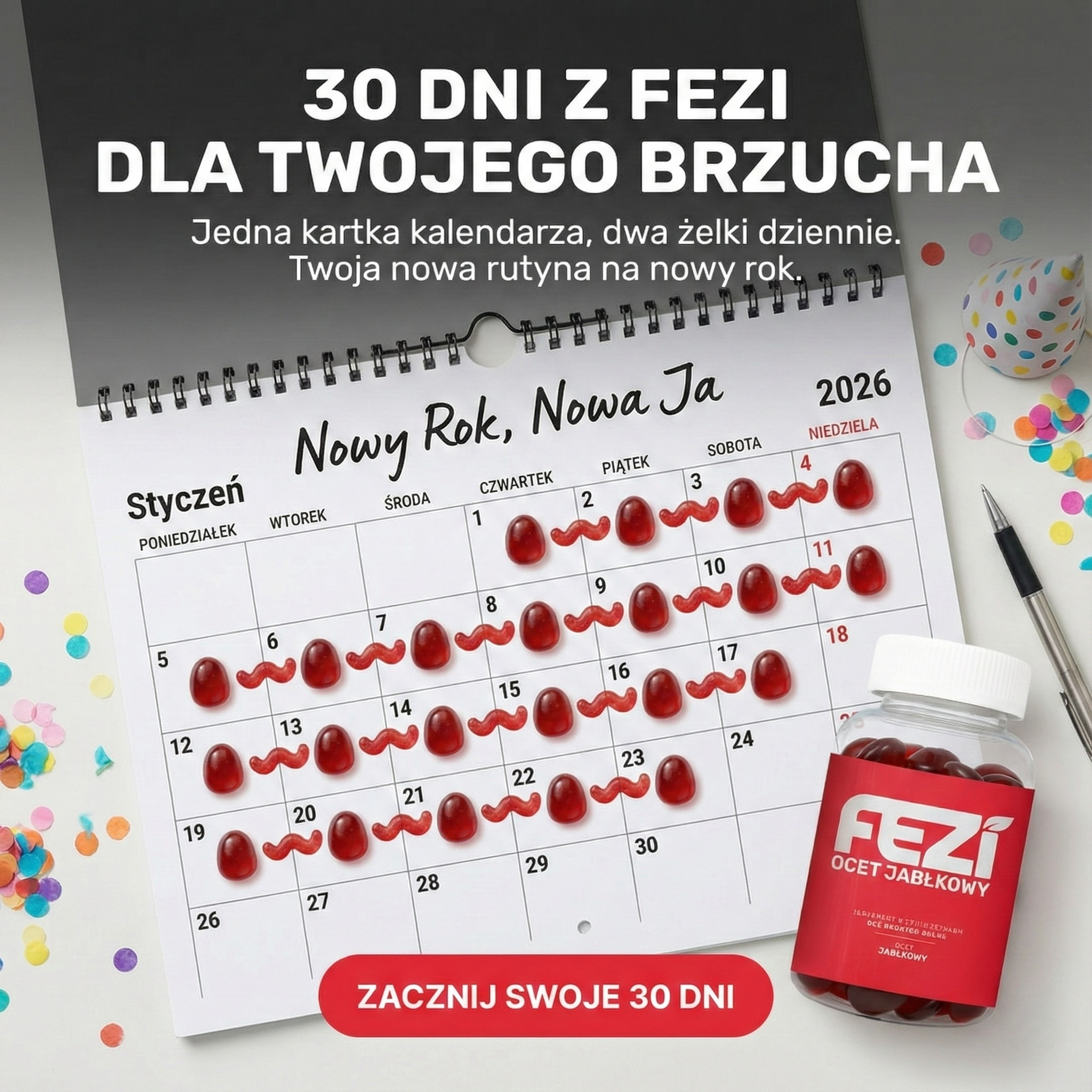 FEZI Facebook ad: RABAT 30% KUP TERAZ