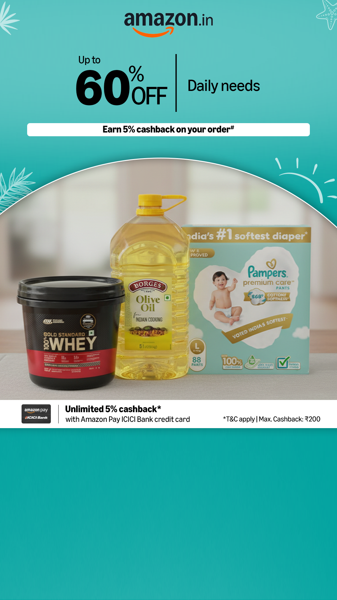 Amazon India Facebook ad