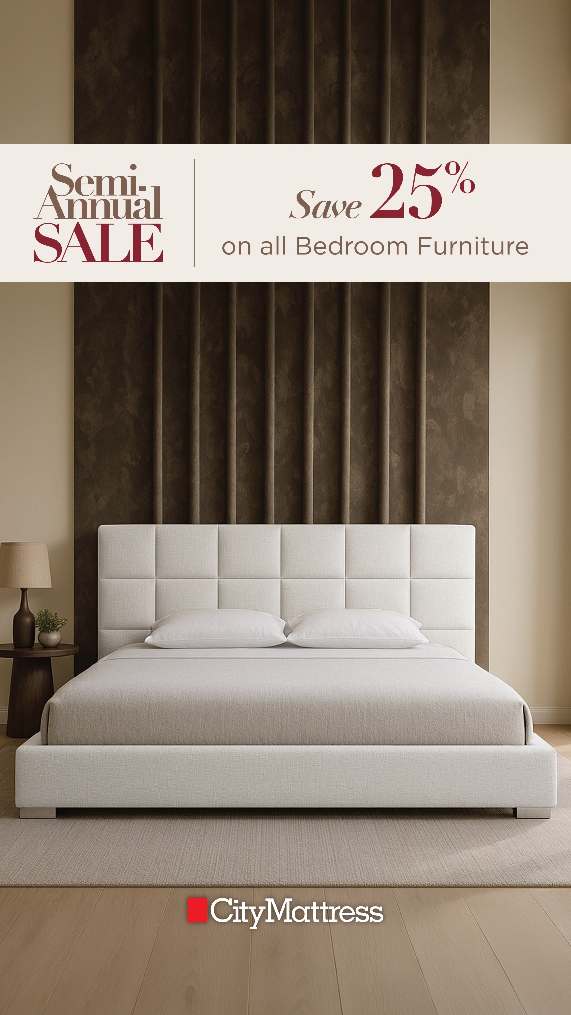 City Mattress Facebook ad