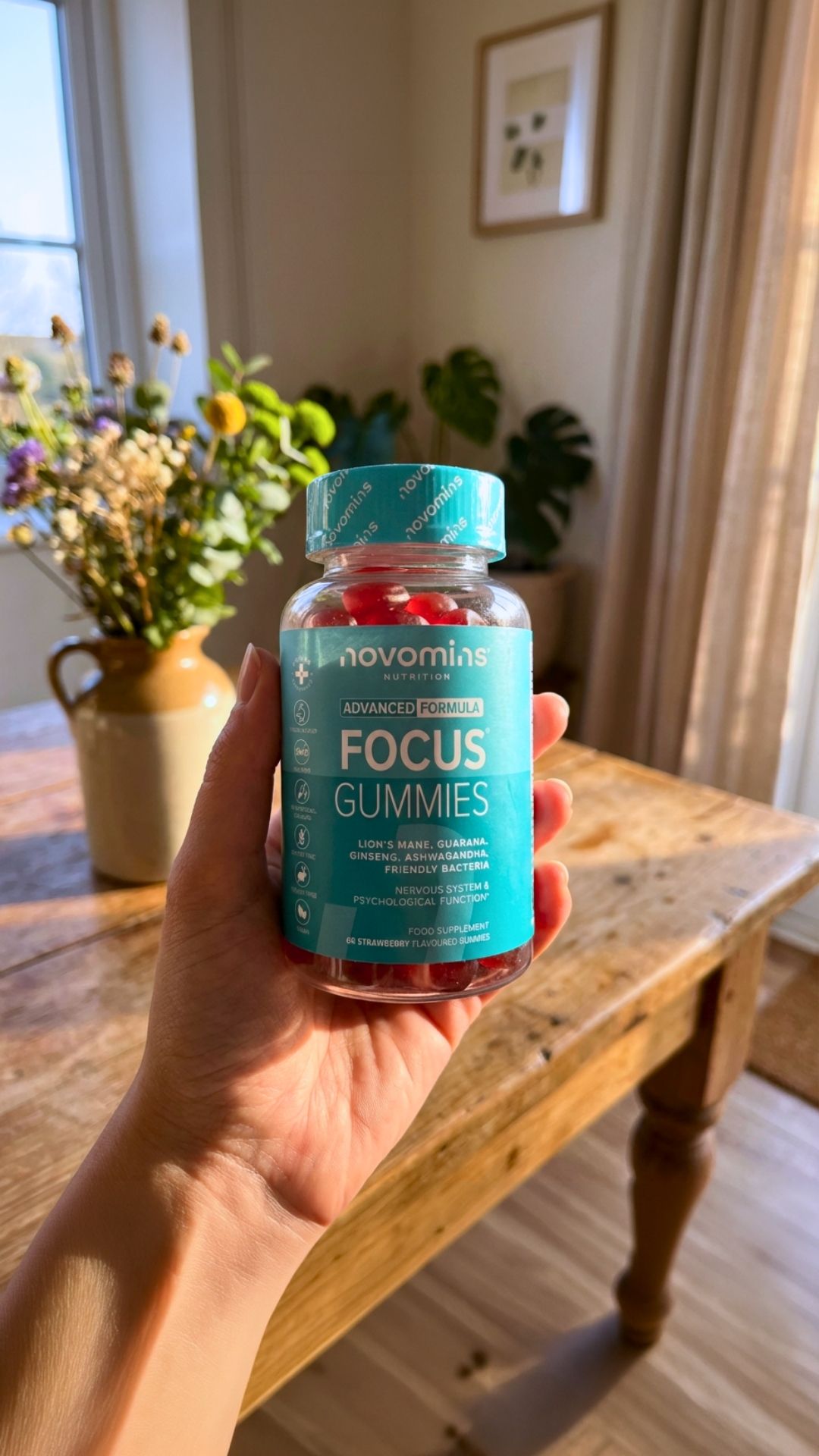 Novomins Nutrition Facebook ad