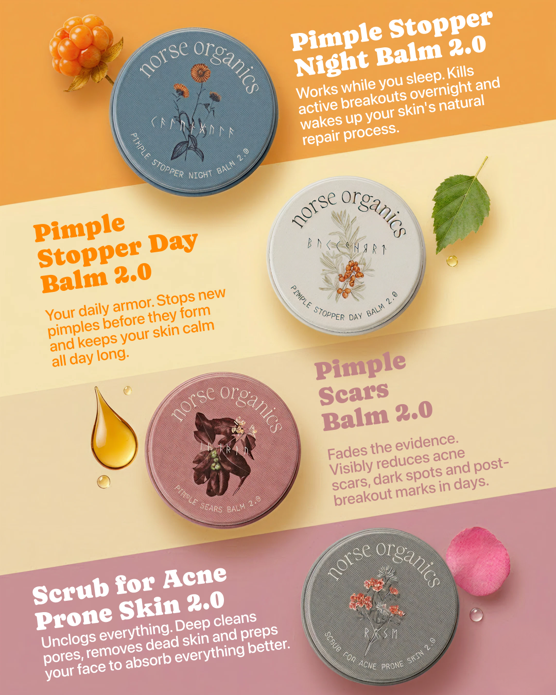 Norse Organics Facebook ad