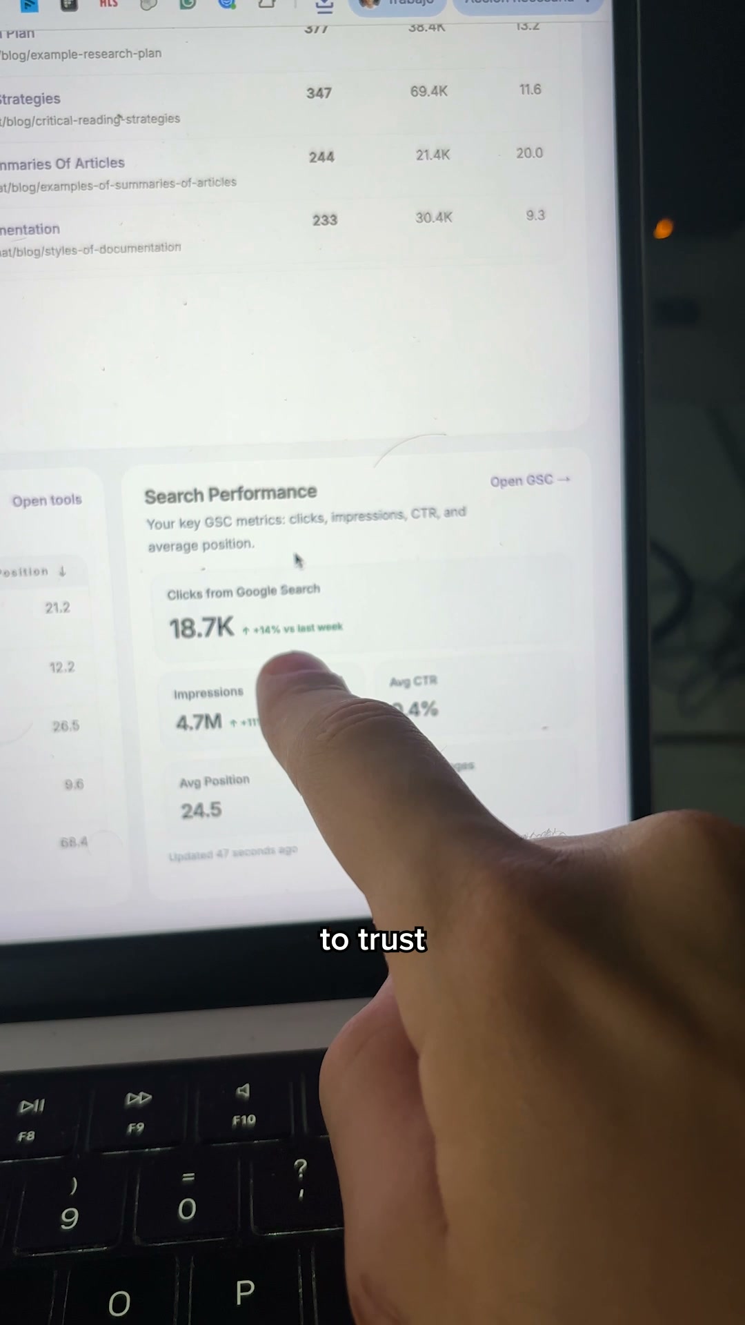 Outrank.so Facebook ad: Why ChatGPT Isn't Recommending You