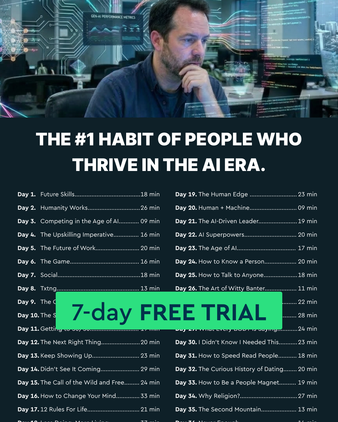 Blinkist Facebook ad