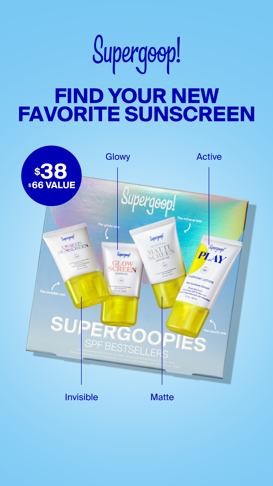 Supergoop Facebook ad