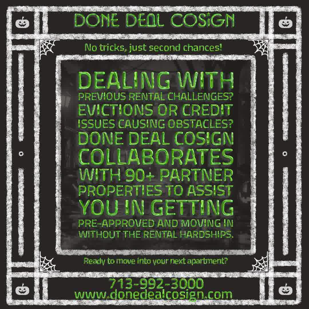 Done Deal Cosign Facebook ad