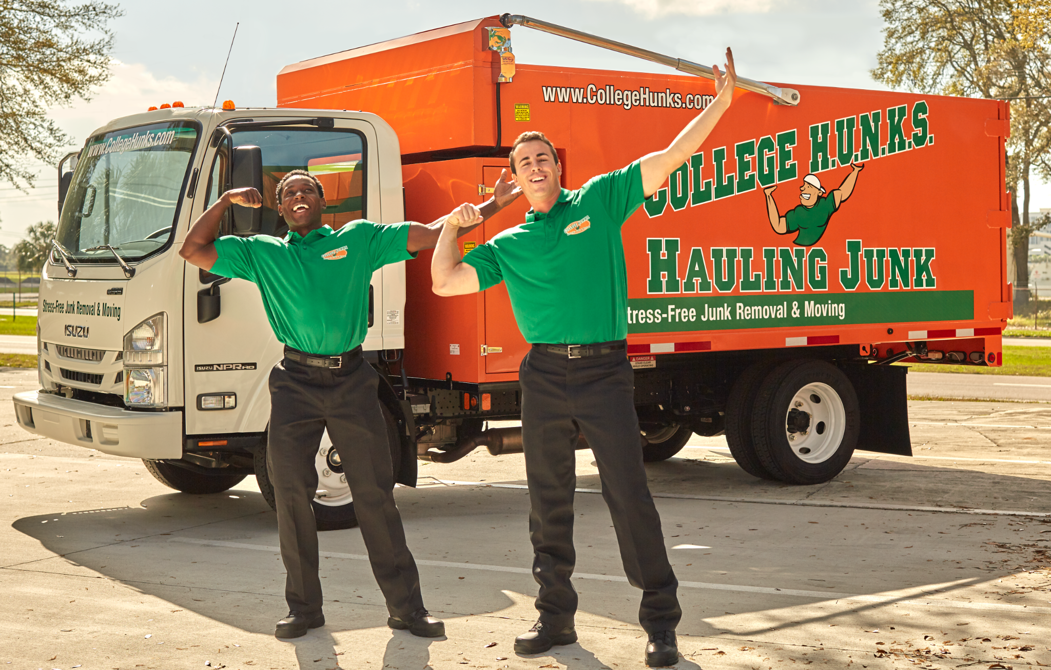 College Hunks Hauling Junk and Moving Greenville, NC Facebook ad