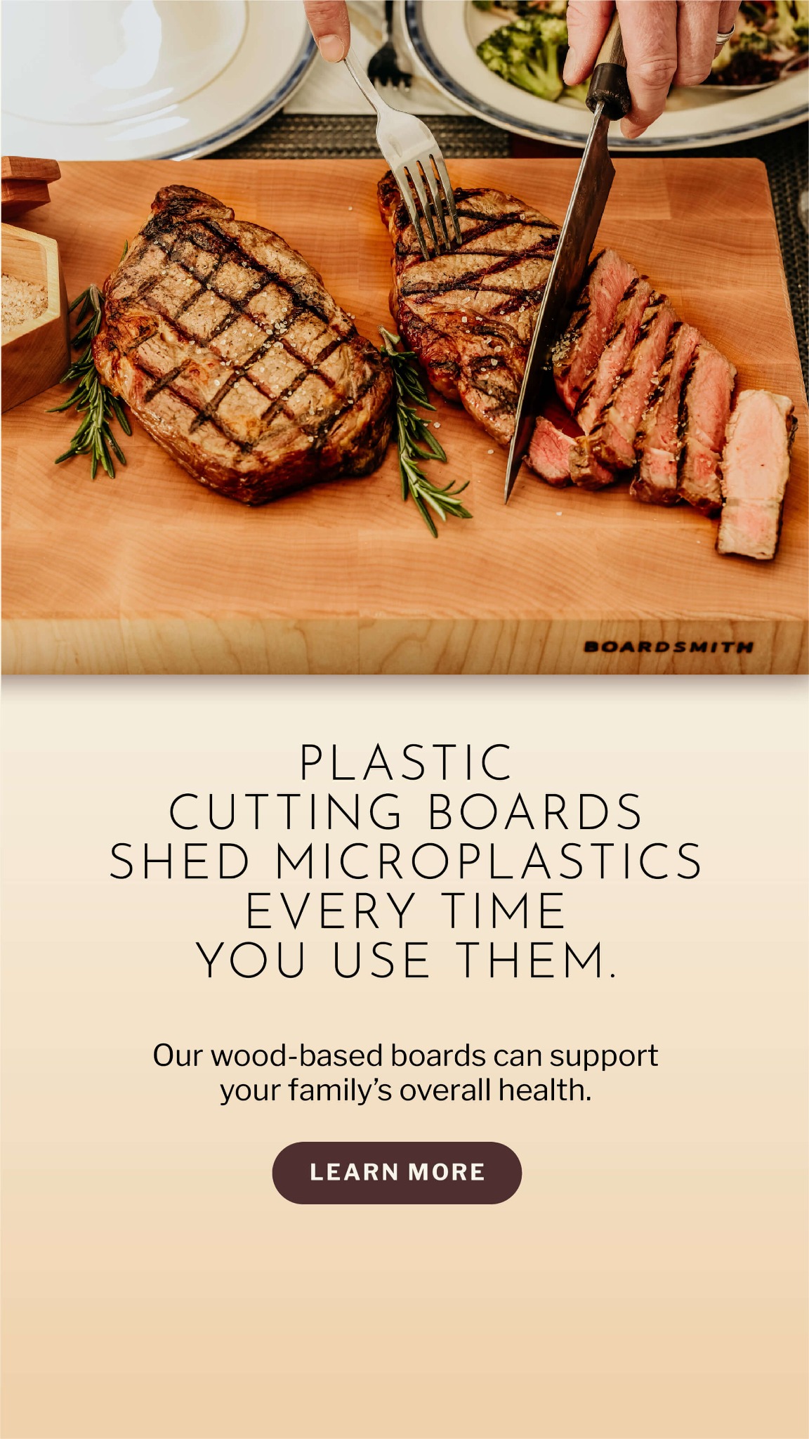 The Boardsmith Facebook ad