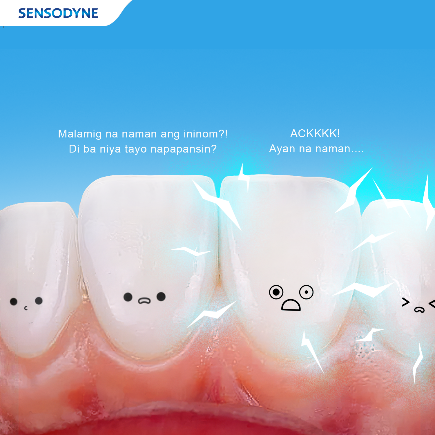 Sensodyne Facebook ad: Try Sensodyne Repair & Protect