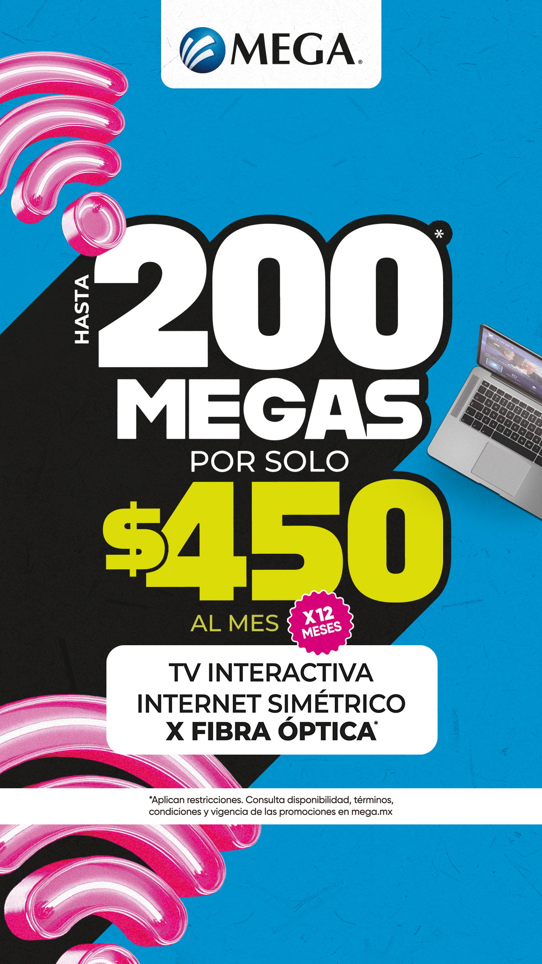 Megacable, Conectamos tu vida Facebook ad