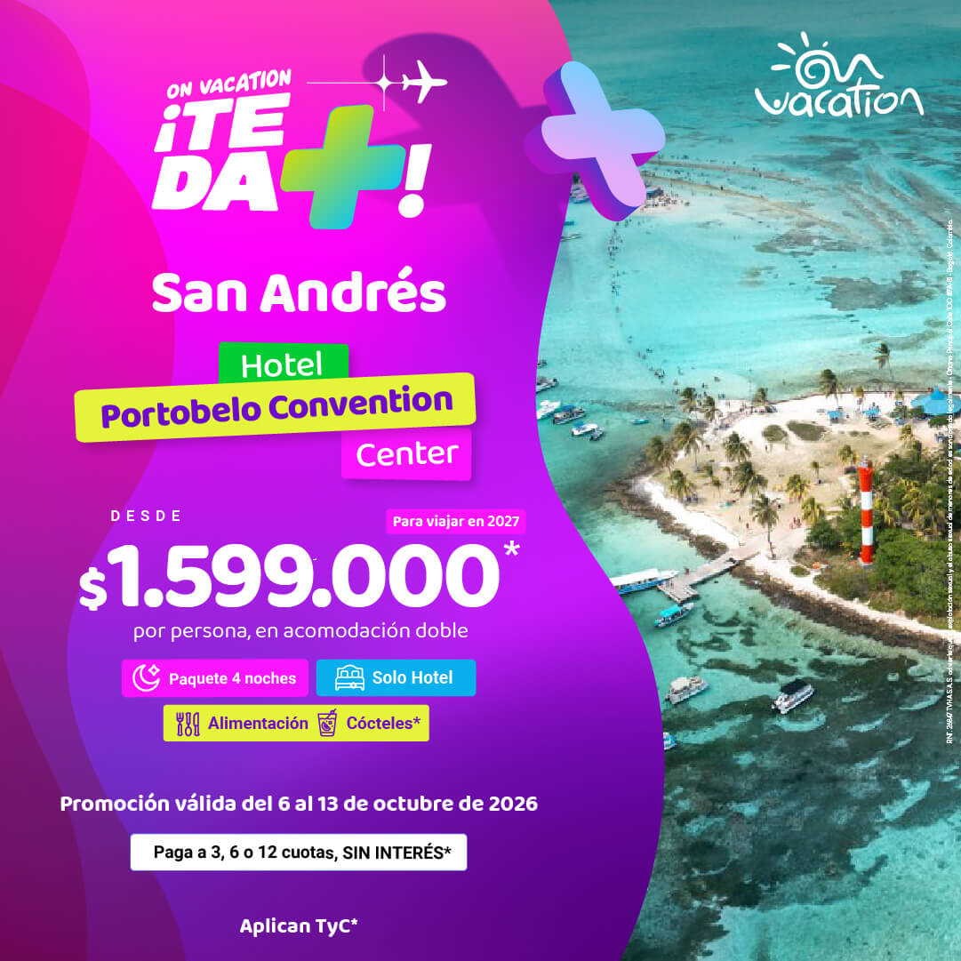 On Vacation Facebook ad: ¡Reserva Ya!